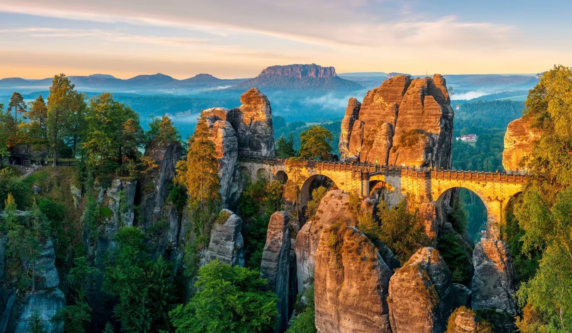 Dresden & Bastei Bridge Full-Day Tour from Prague