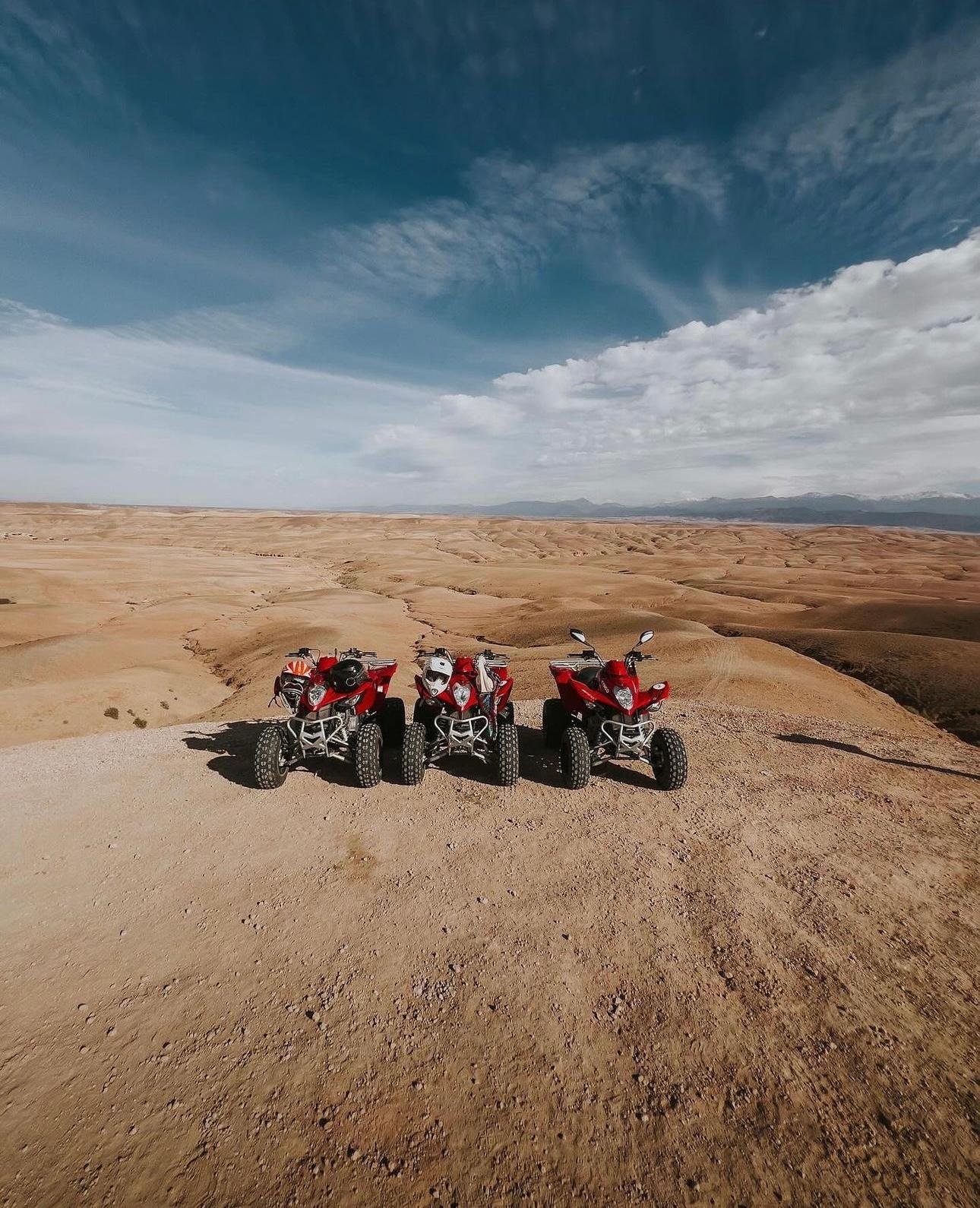 Agafay Desert Sunset: Quad Biking, Camel Ride & Berber Dinner