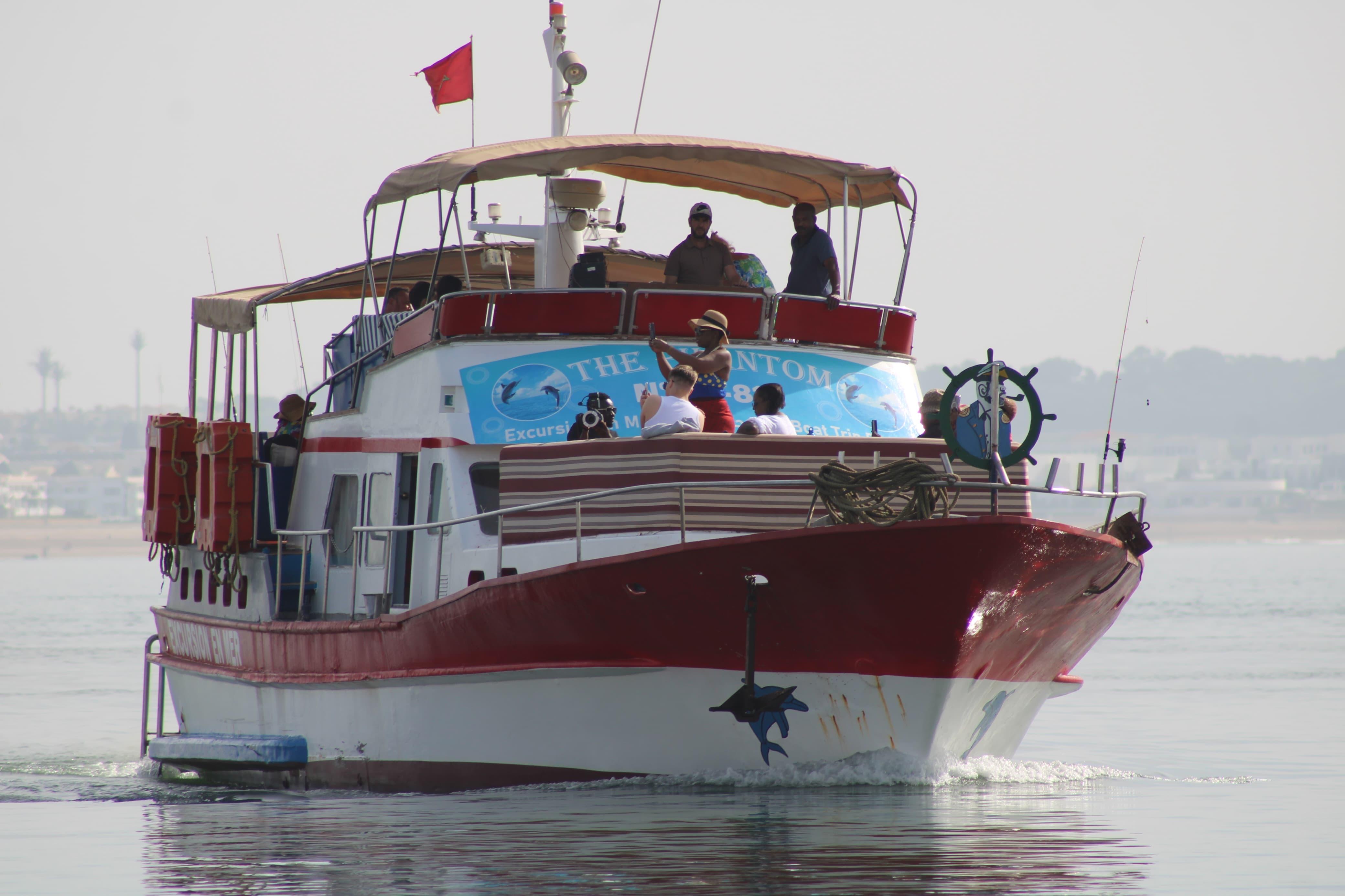 Agadir Atlantic Boat Trip: Fishing, Swimming & BBQ