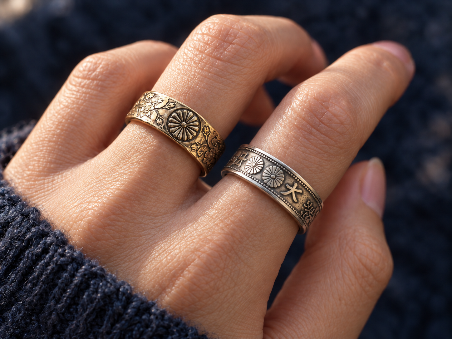 Vintage Japanese Coin Ring Workshop in Kyoto