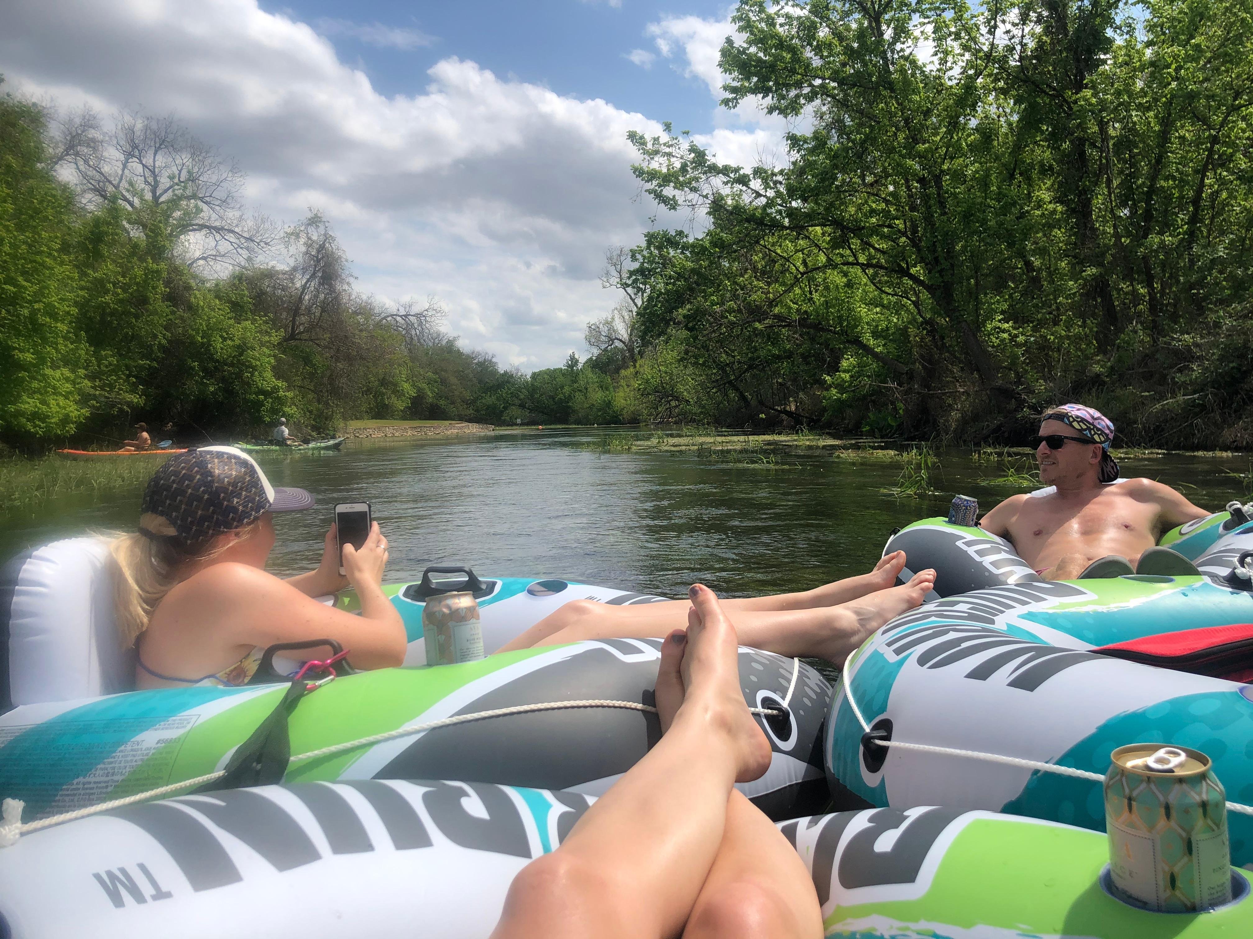 San Marcos River Social Tubing Adventure from Austin