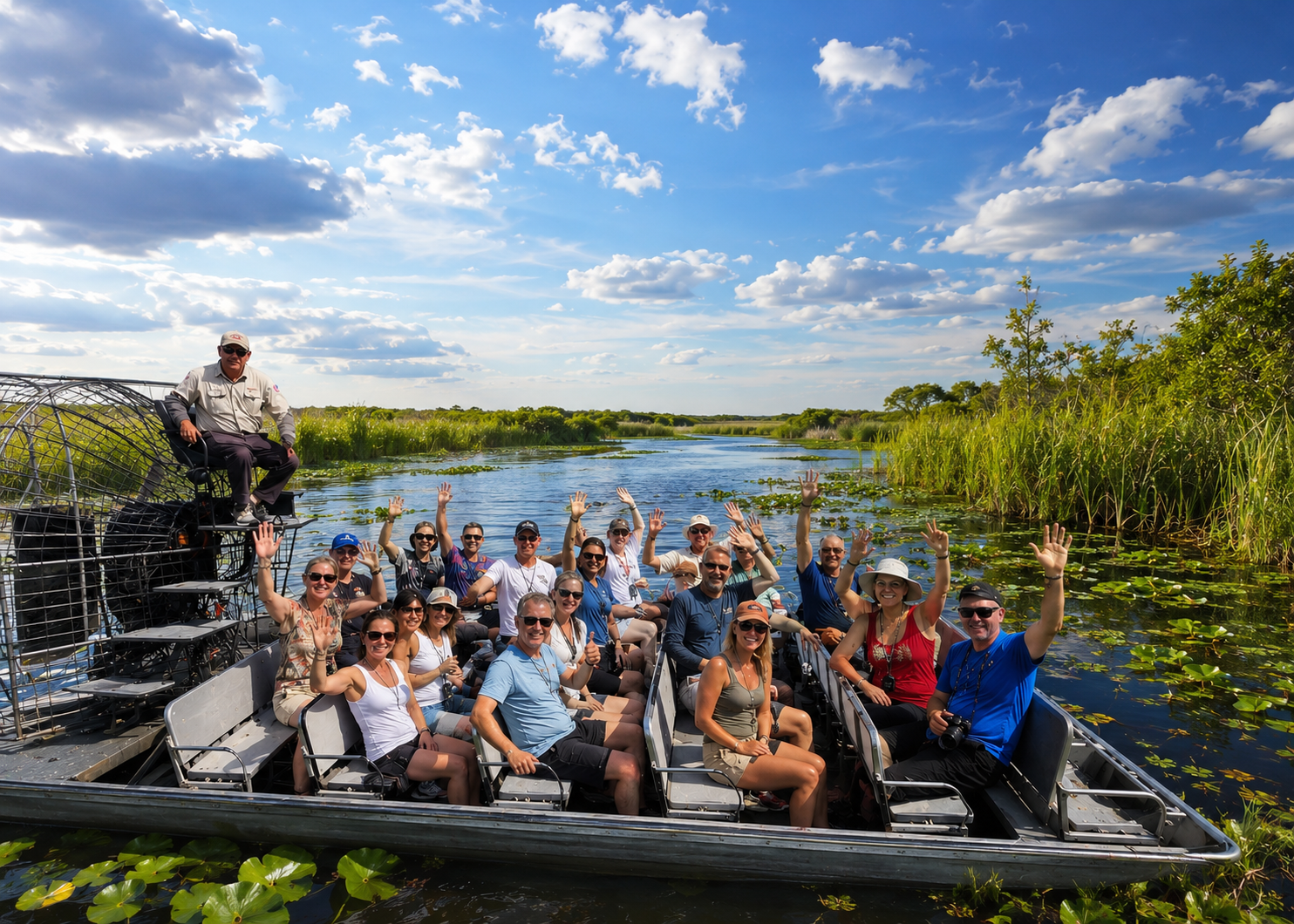 Miami Everglades Airboat & Little Havana Small Group Day Tour