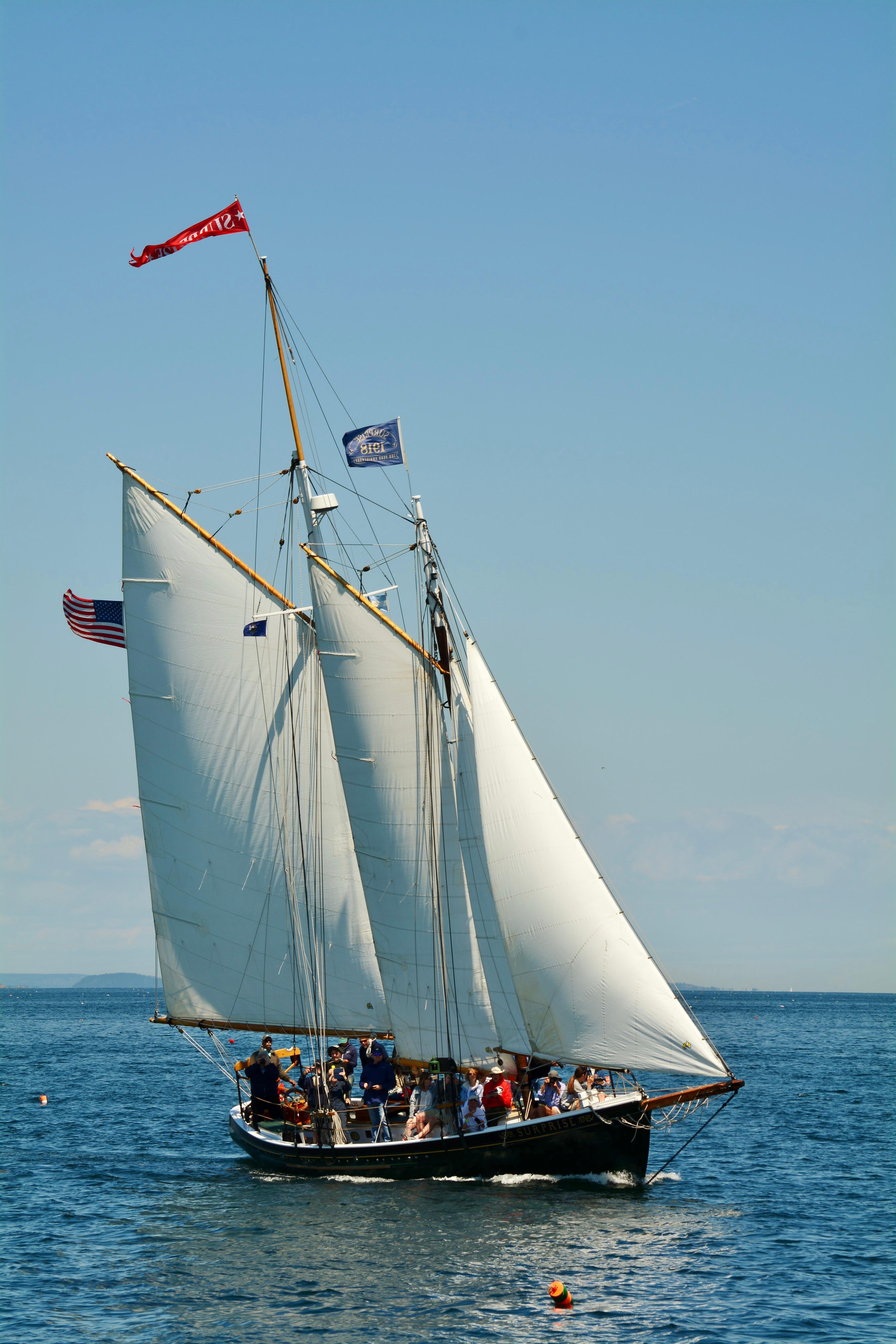 Historic Schooner Sail from Camden Harbor