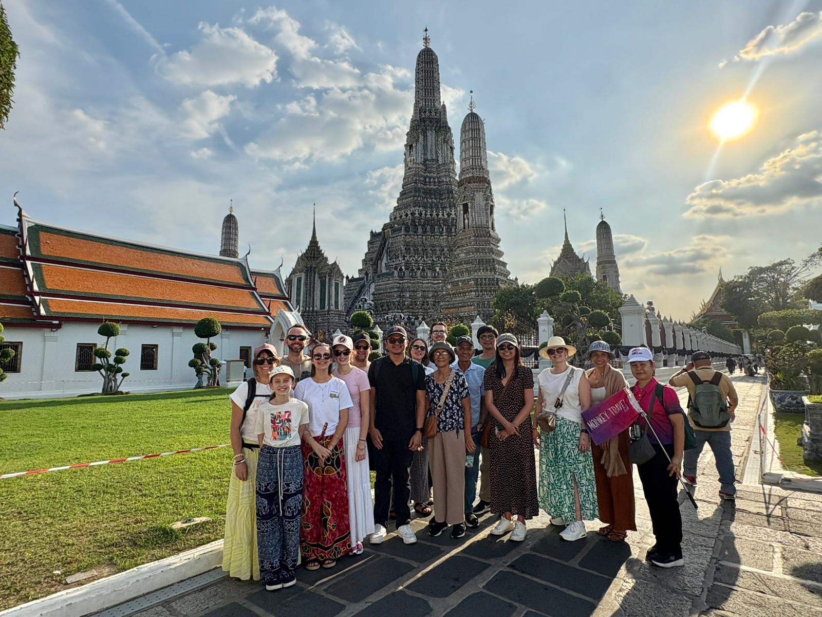 Bangkok Teak Boat Canal Cruise & Wat Arun Exploration