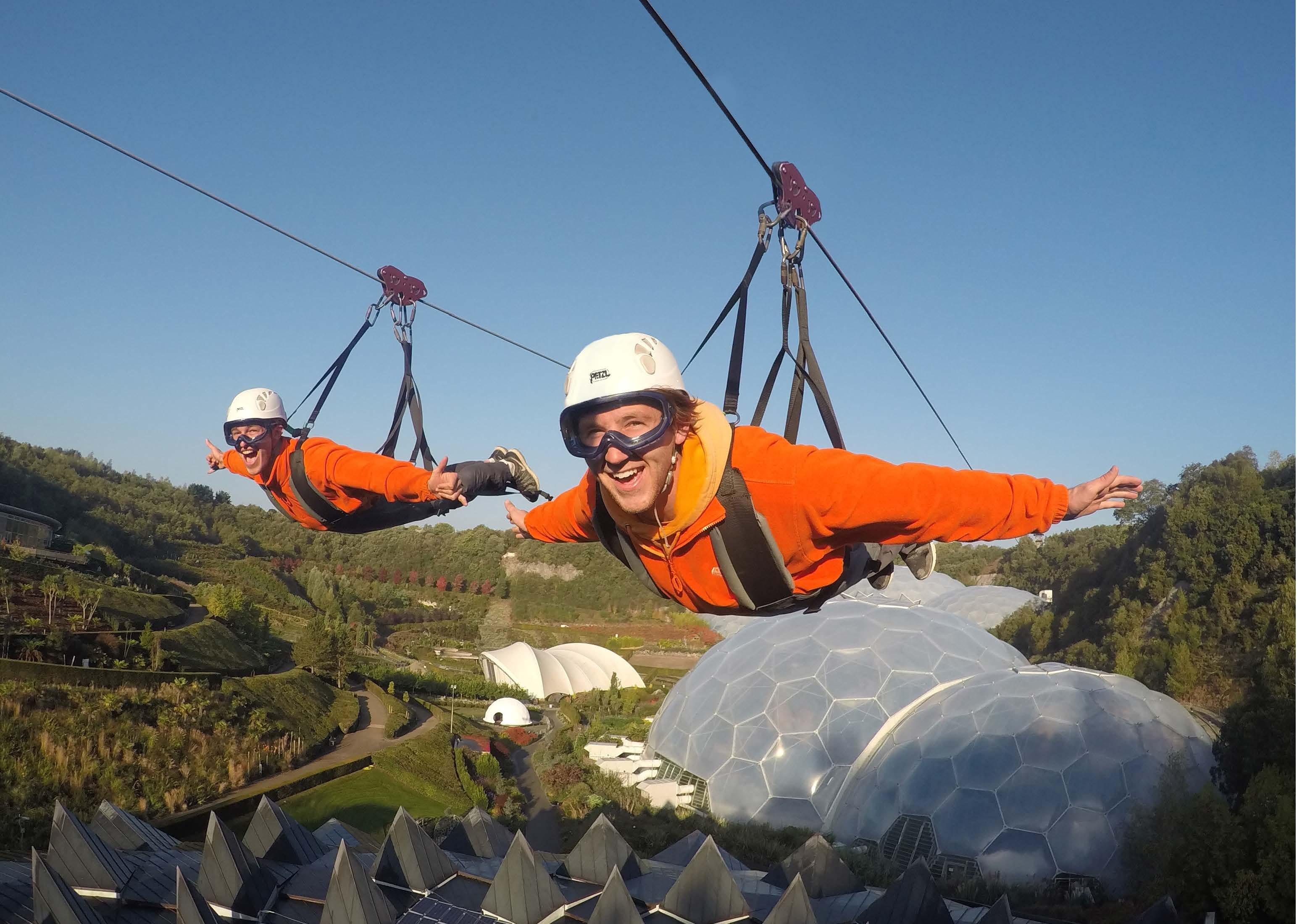 Eden Project Zip Wire: England's Fastest Zipline