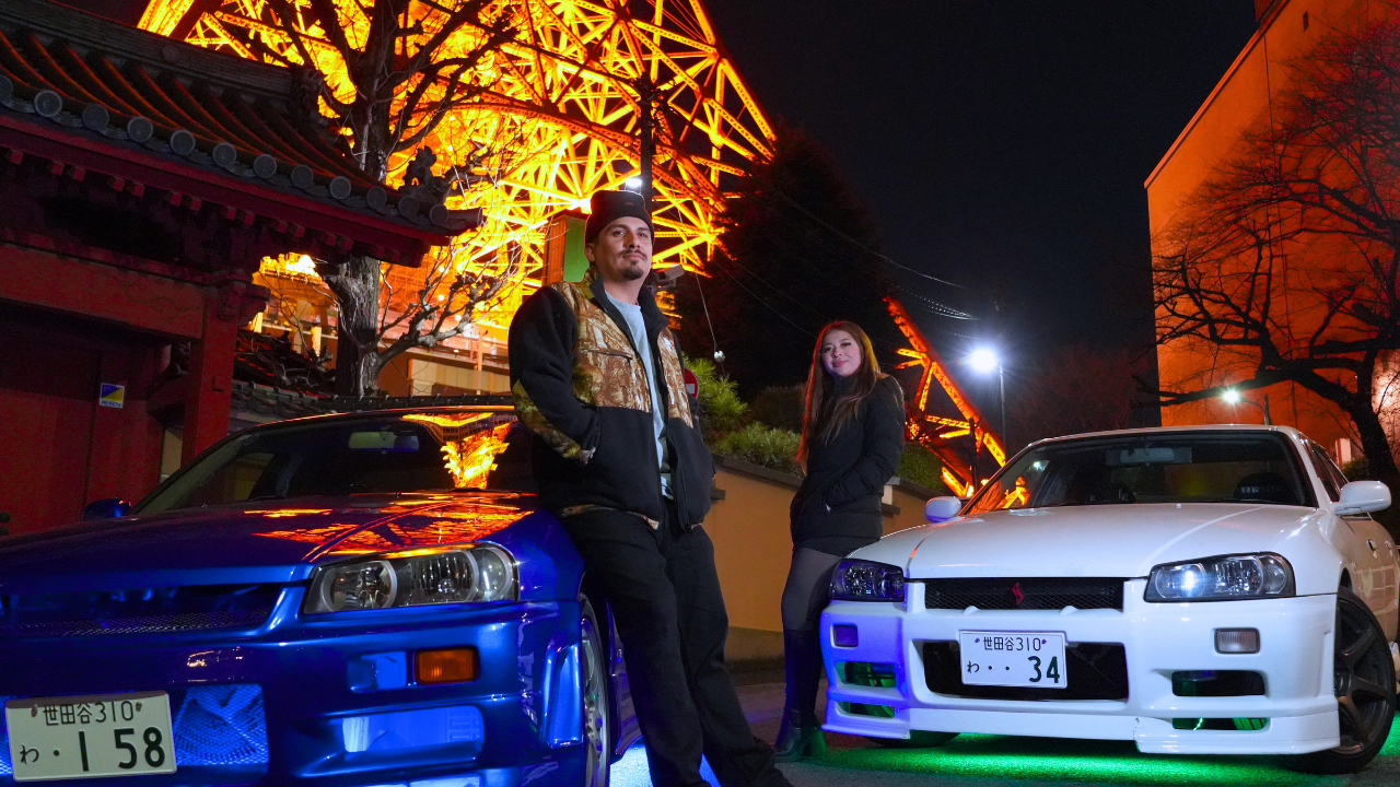 【Self-Drive in Tokyo】R34/35 GT-R JDM TOUR to Daikoku PA