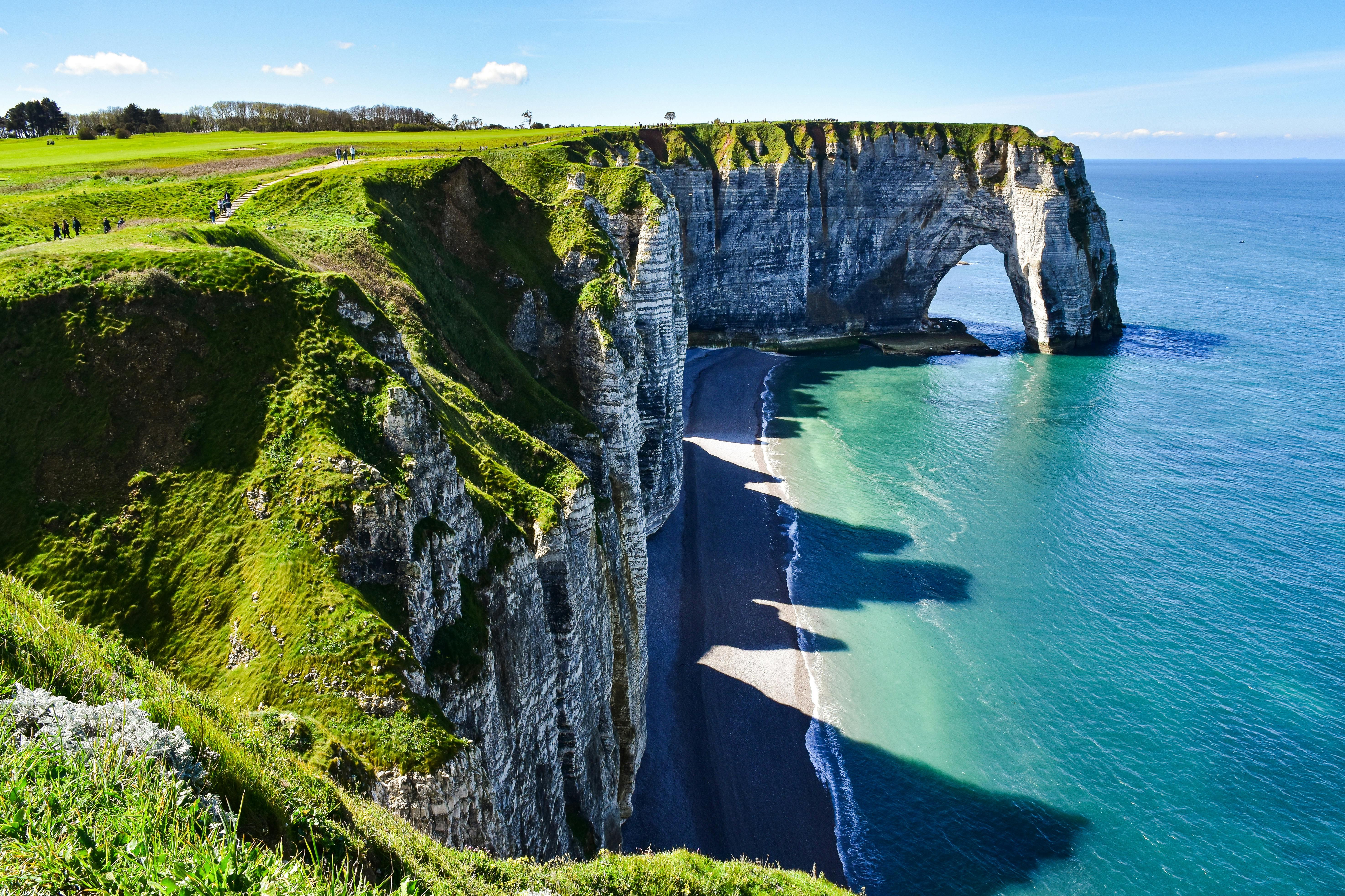 Étretat Cliffs & Honfleur Day Trip from Paris