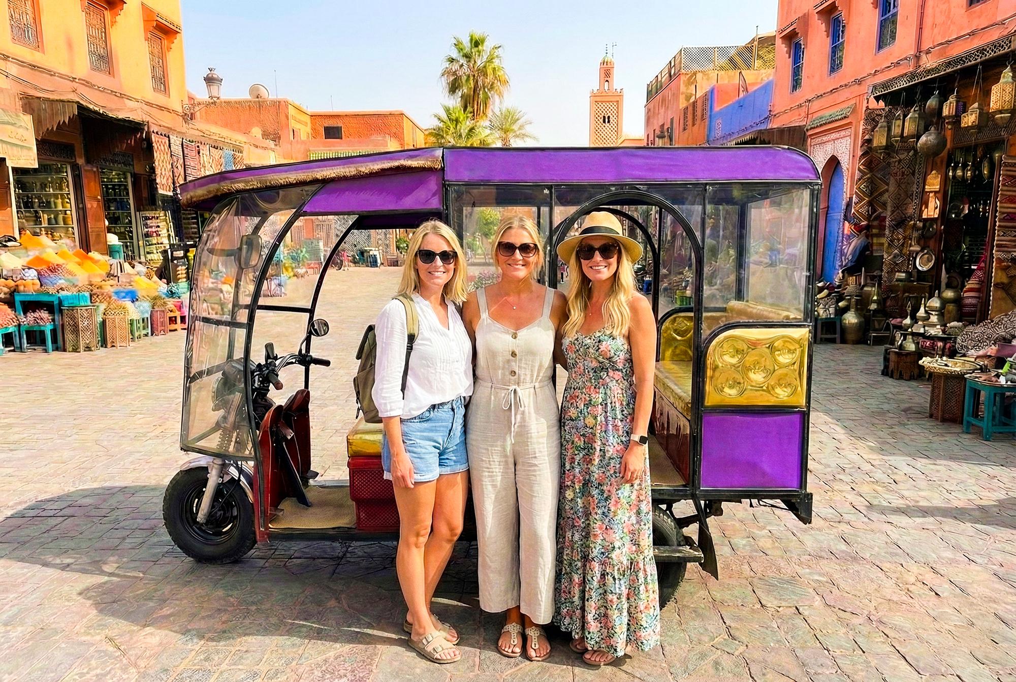 Private Tuk-Tuk Tour of Marrakech with Sweets Tasting