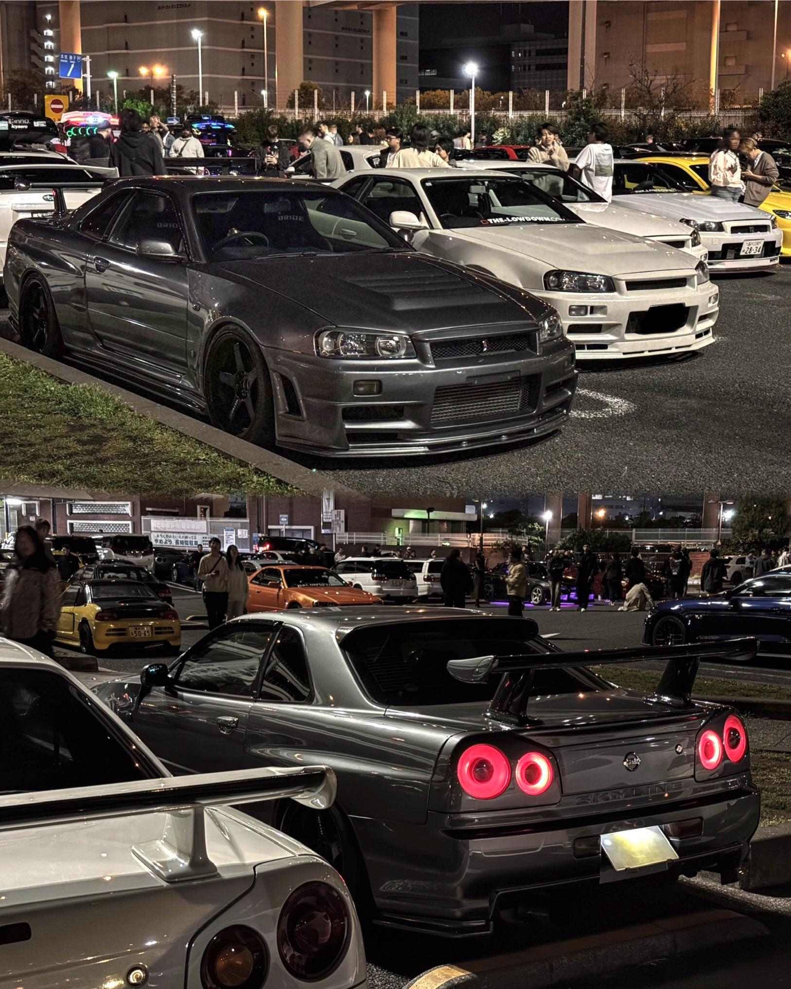 【R34】Daikoku PA Private Tour — Tokyo JDM Night Experience