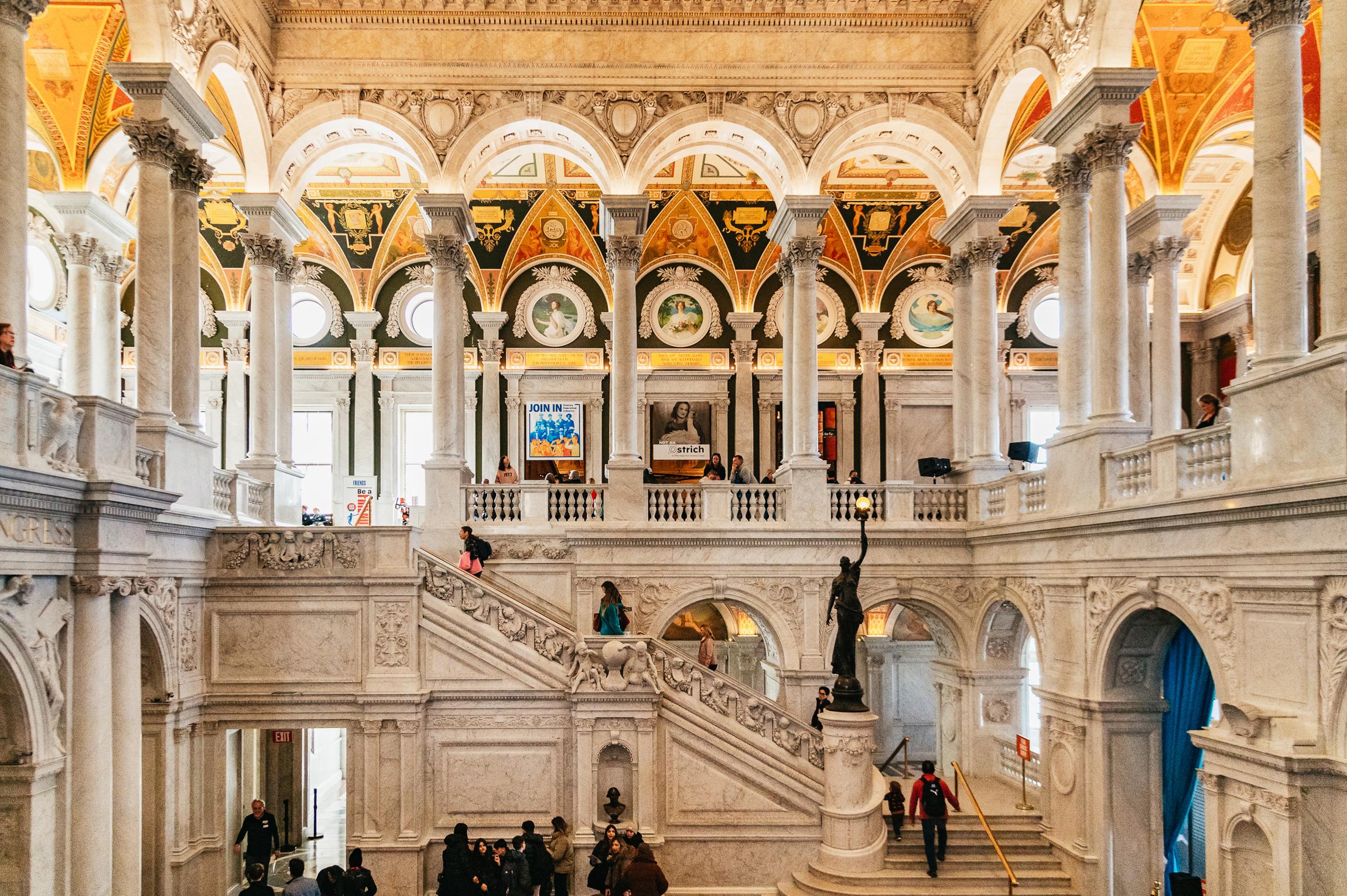 Library of Congress Thomas Jefferson Building tour Washington DC — image 1
