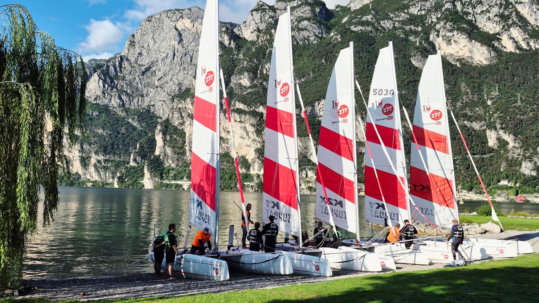Catamaran or Mini Yacht Sailing Adventure on Lake Garda