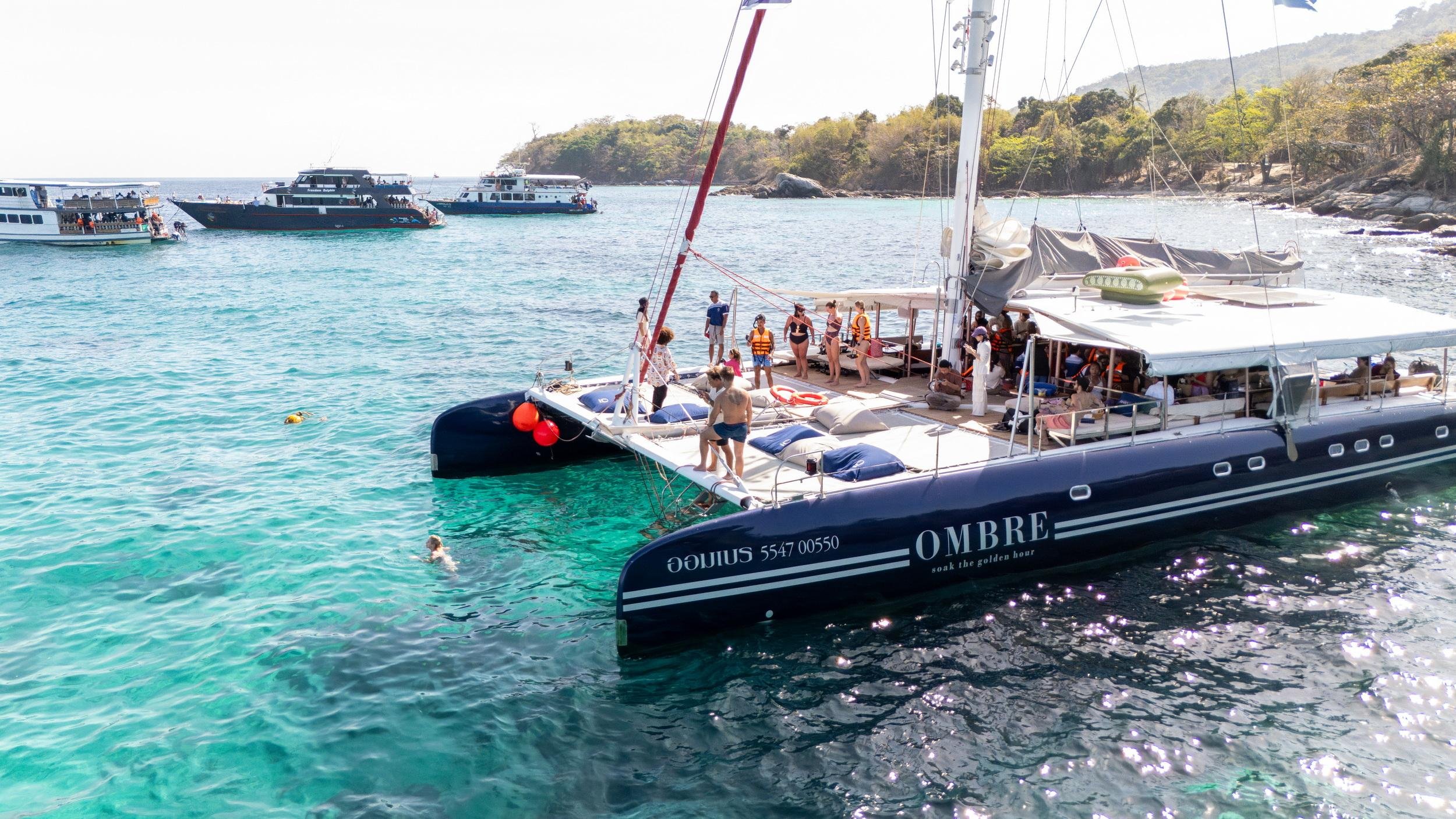 Phuket: Racha & Coral Island Luxury Yacht Day Trip
