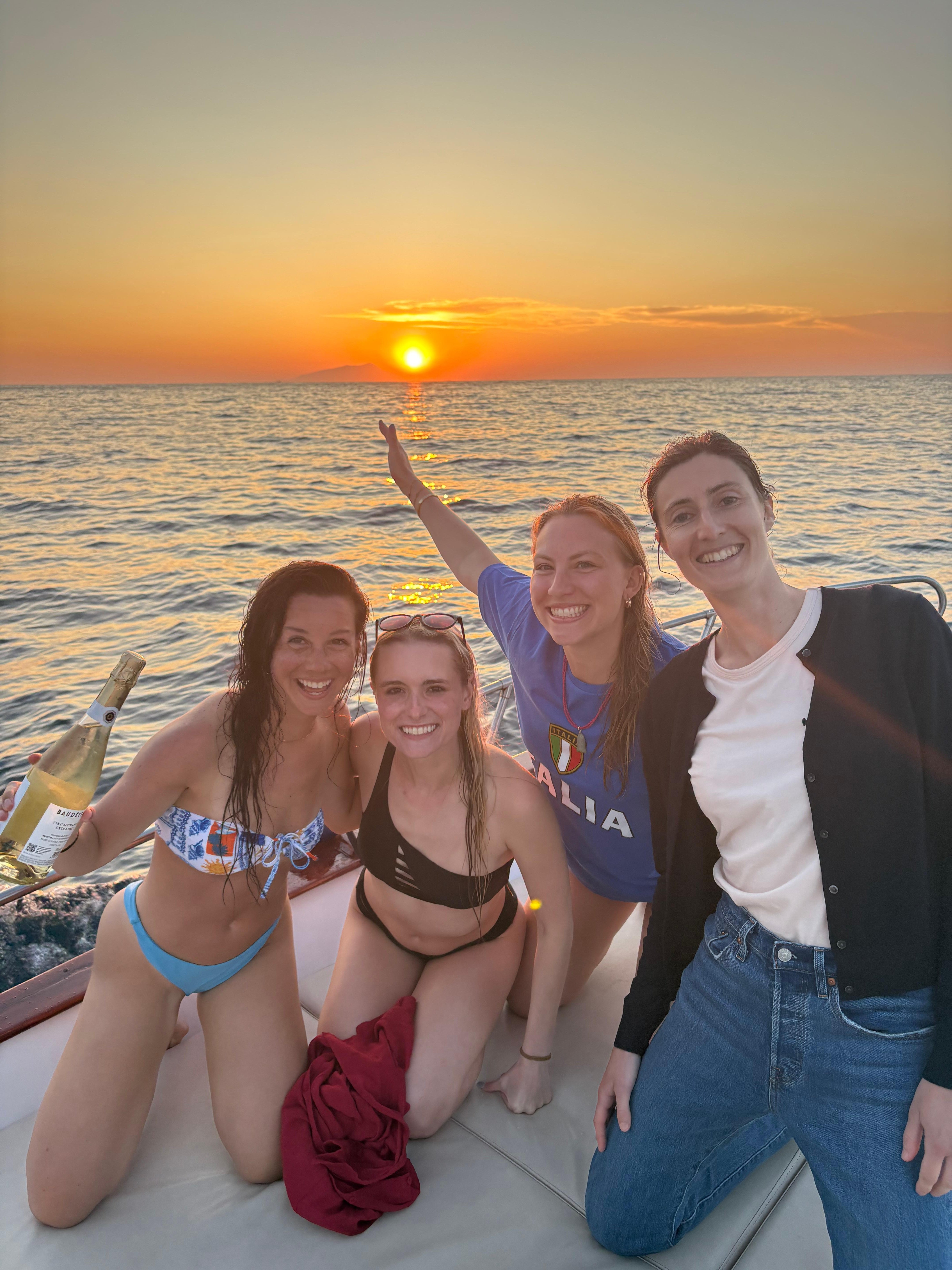 Sorrento Sunset Boat Tour from Marina Grande