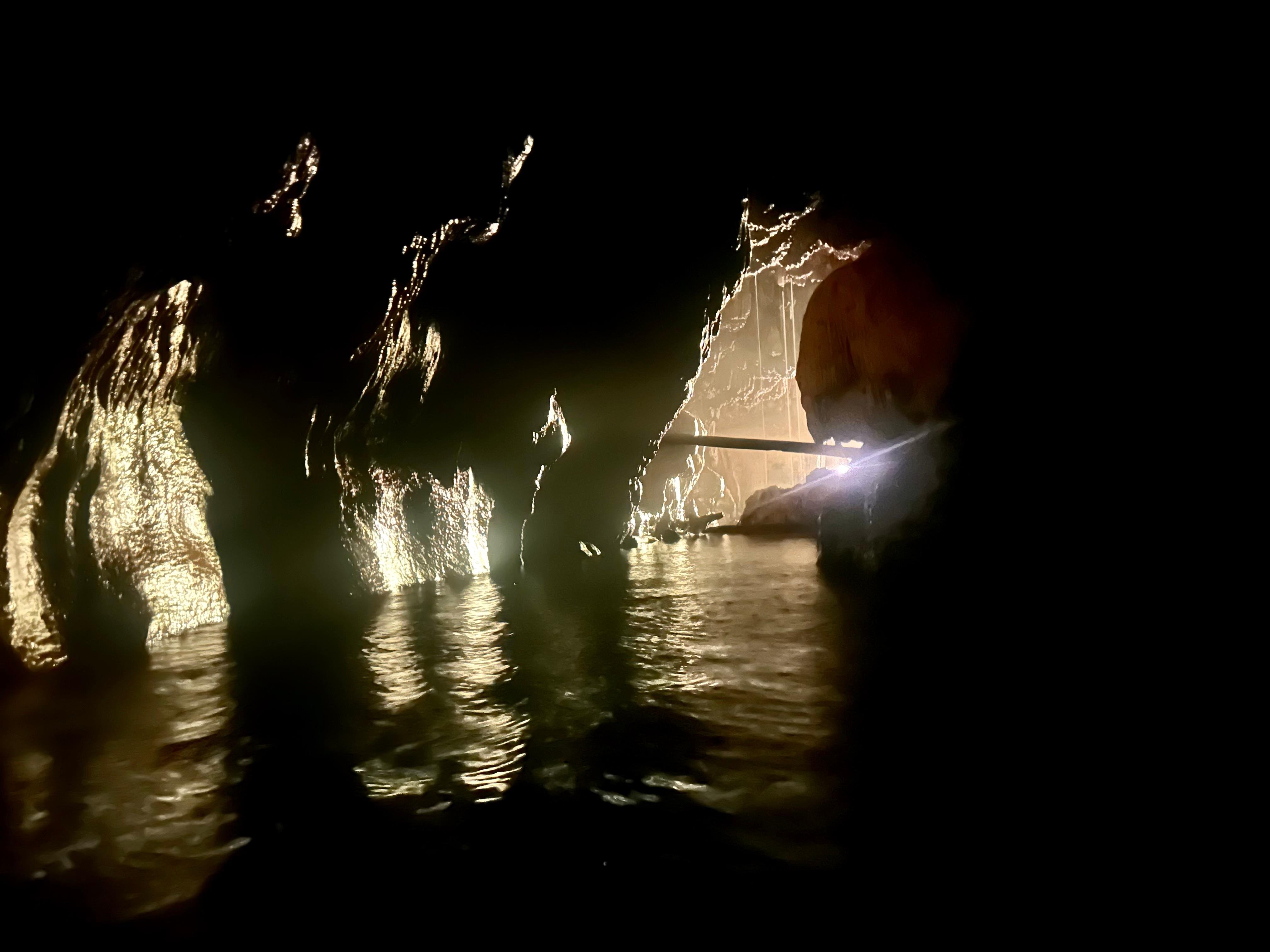 Charco Azul Canyon, Caves, and Mar Chiquita Beach Adventure
