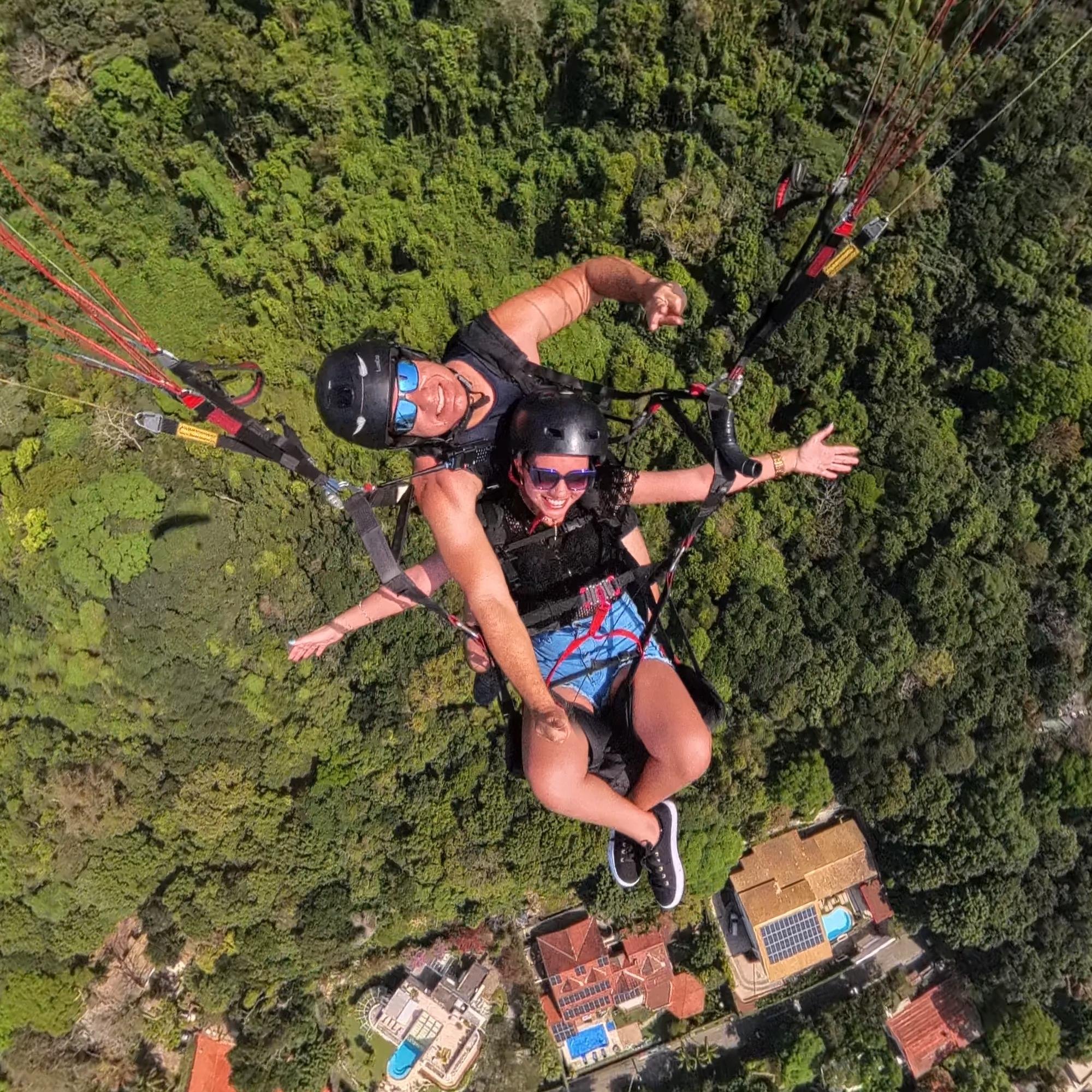 Paragliding Tandem Flight over Rio de Janeiro