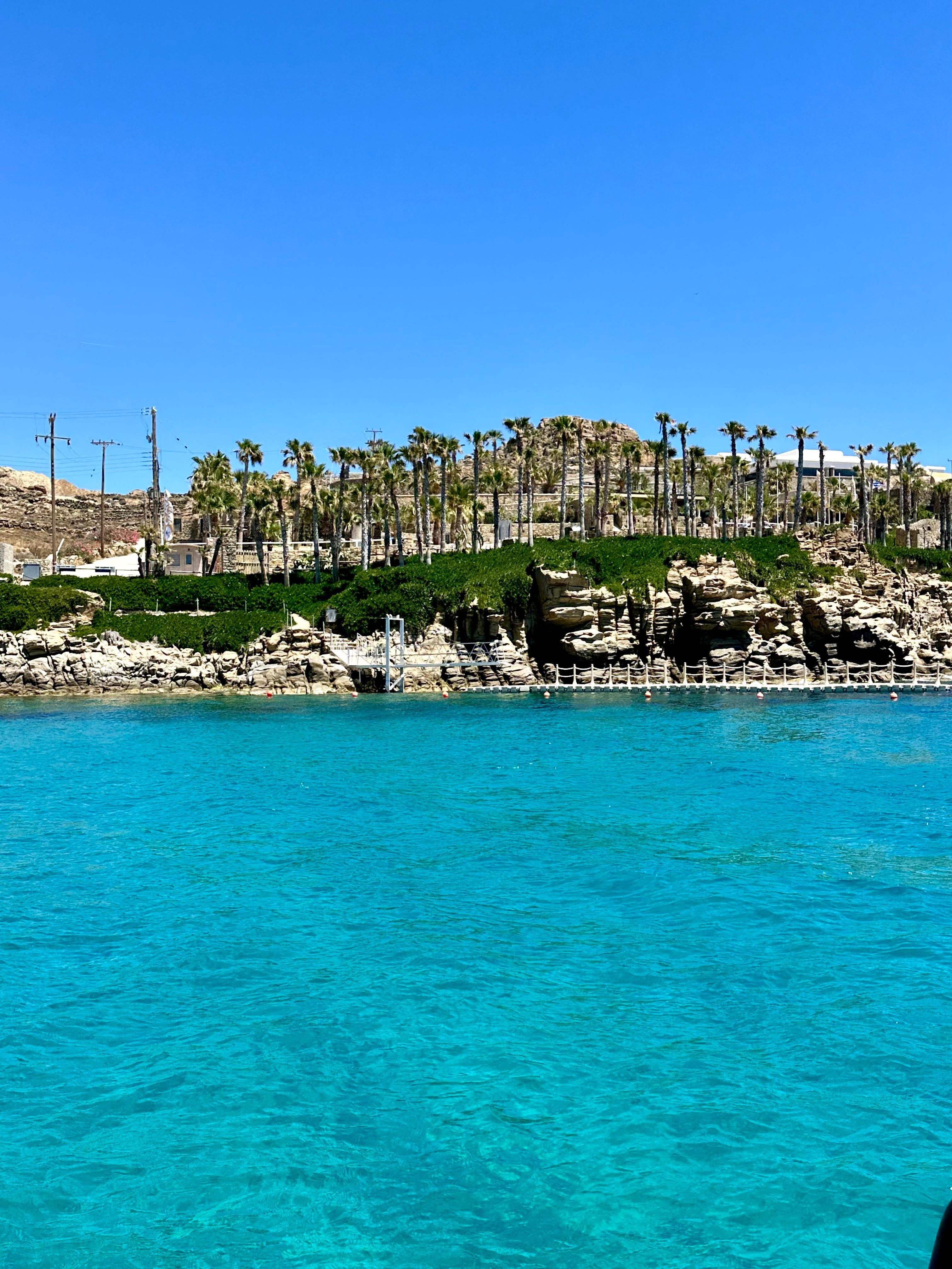Private Mykonos South Coast Cruise on a Historic Wooden Boat