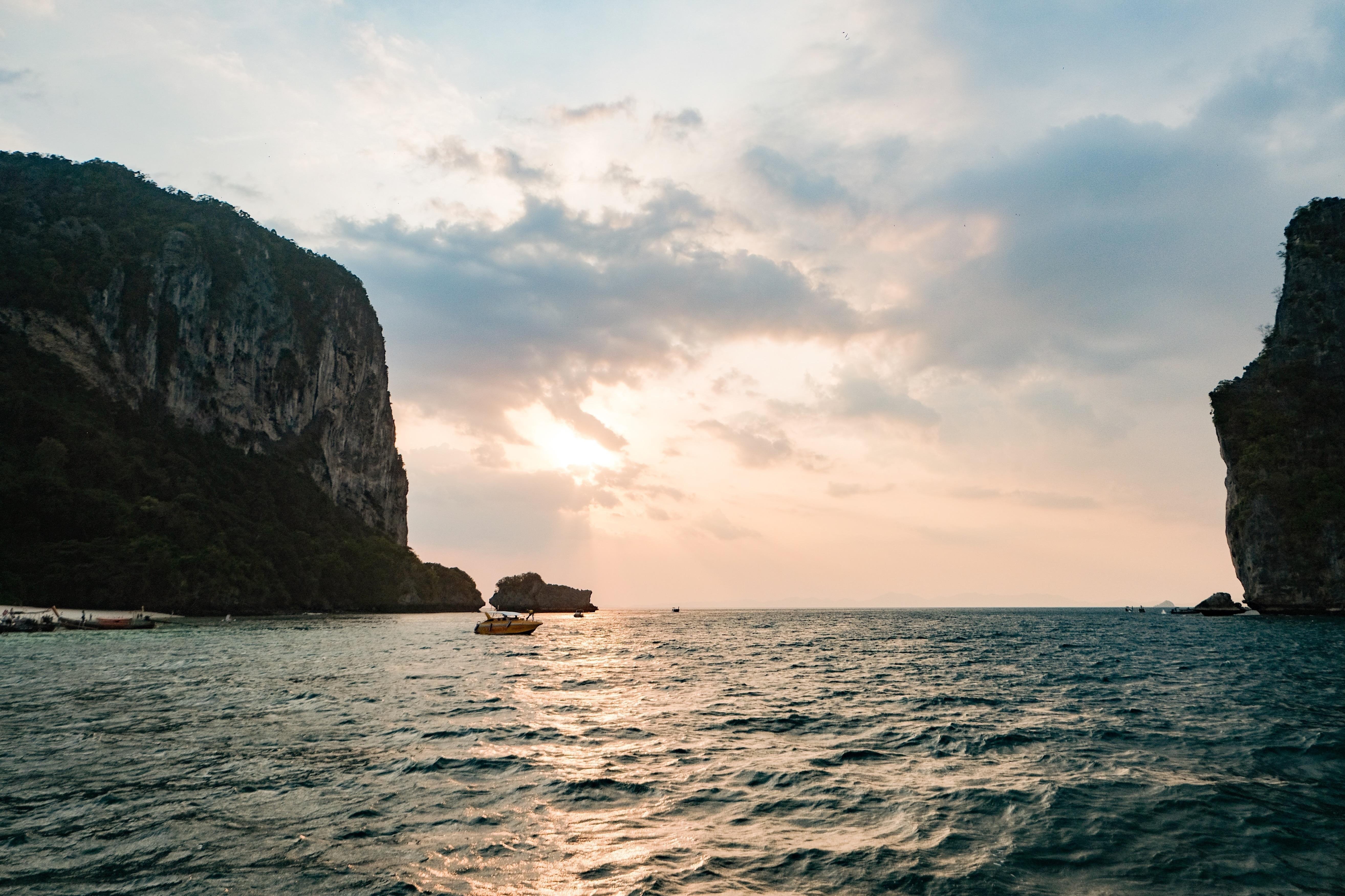 Phi Phi & 4 Islands Premium Sunset Catamaran Cruise