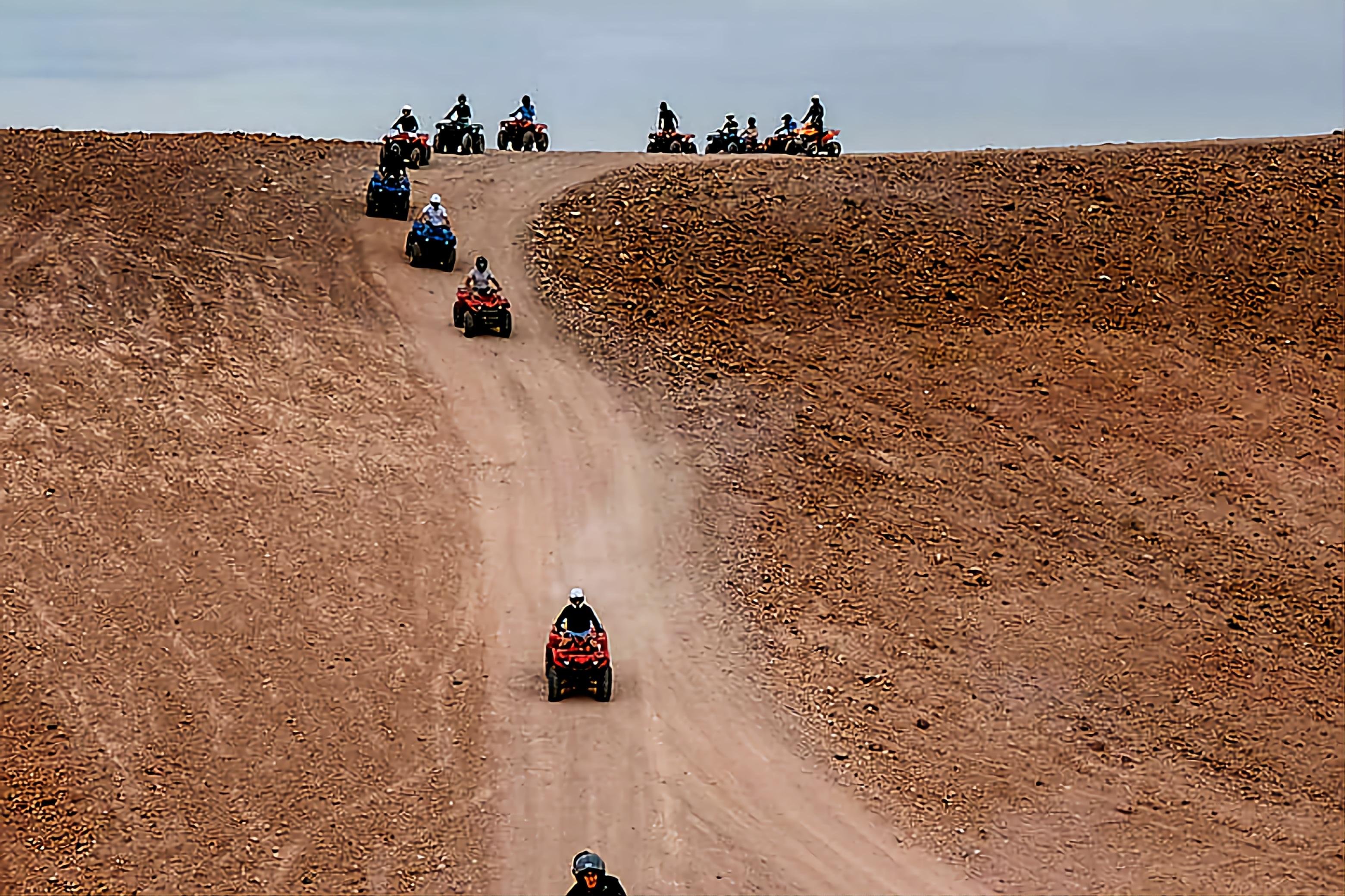 Agafay Desert Adventure: Quad Biking, Camel Ride & Berber Dinner Show