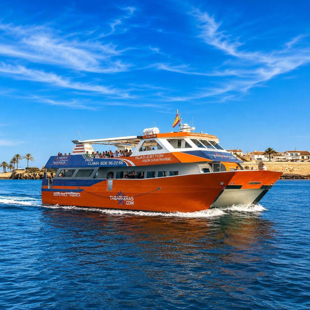 Glass-Bottom Boat to Tabarca Island