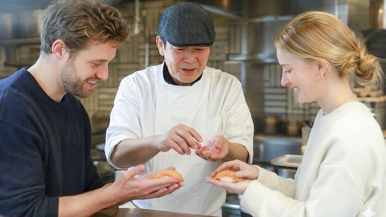 Omakase Sushi Workshop with 40-Year Master Chef