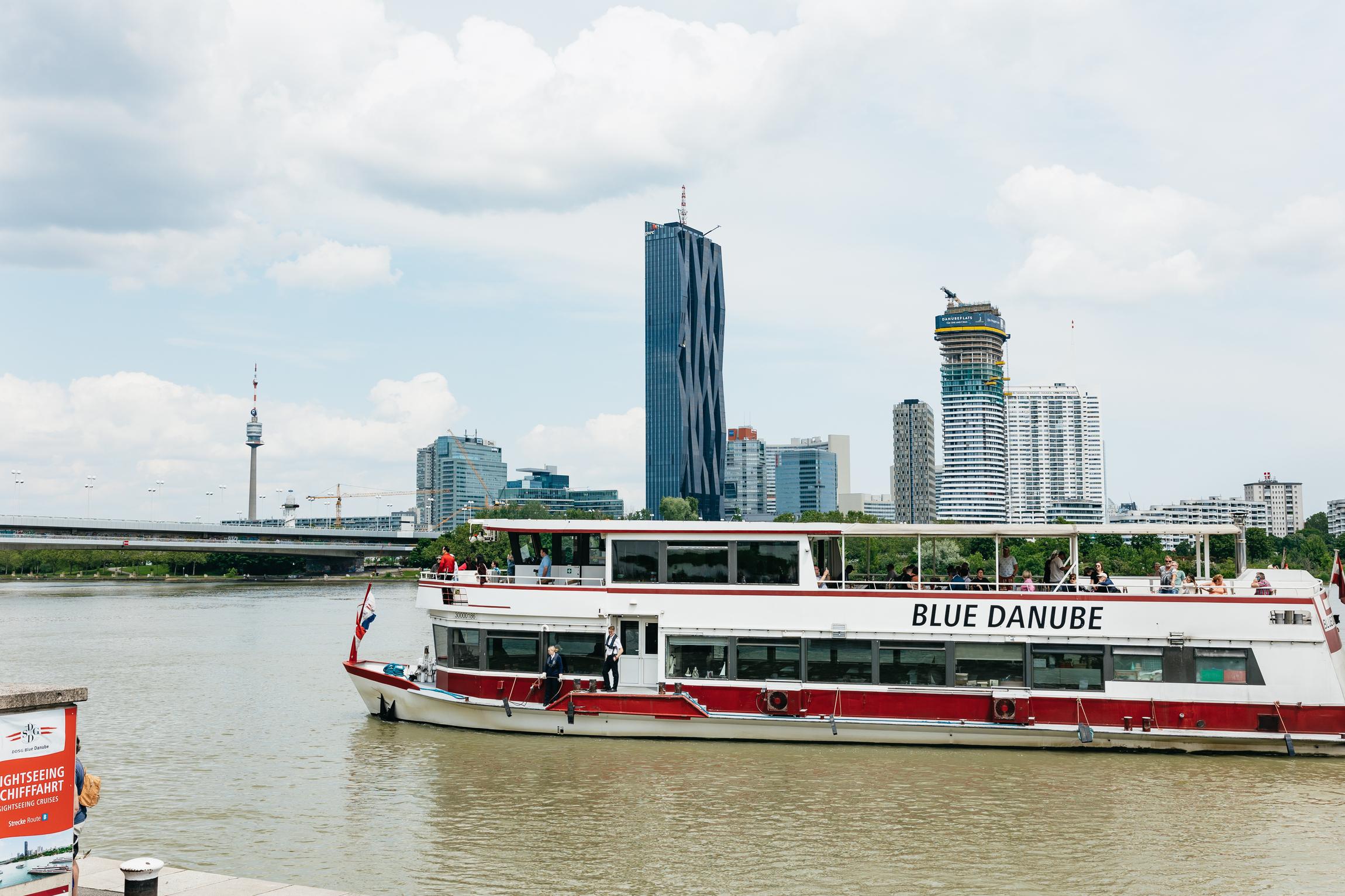 Vienna Danube Canal Cruise with Optional Dining