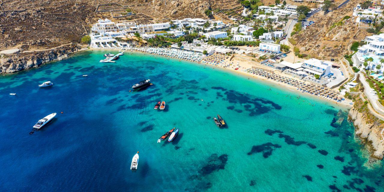 Mykonos South Coast Small-Group Yacht Cruise