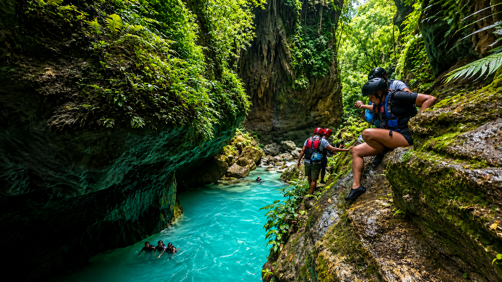 Cebu Whale Shark Swim & Kawasan Falls Canyoneering – Full-Day Adventure