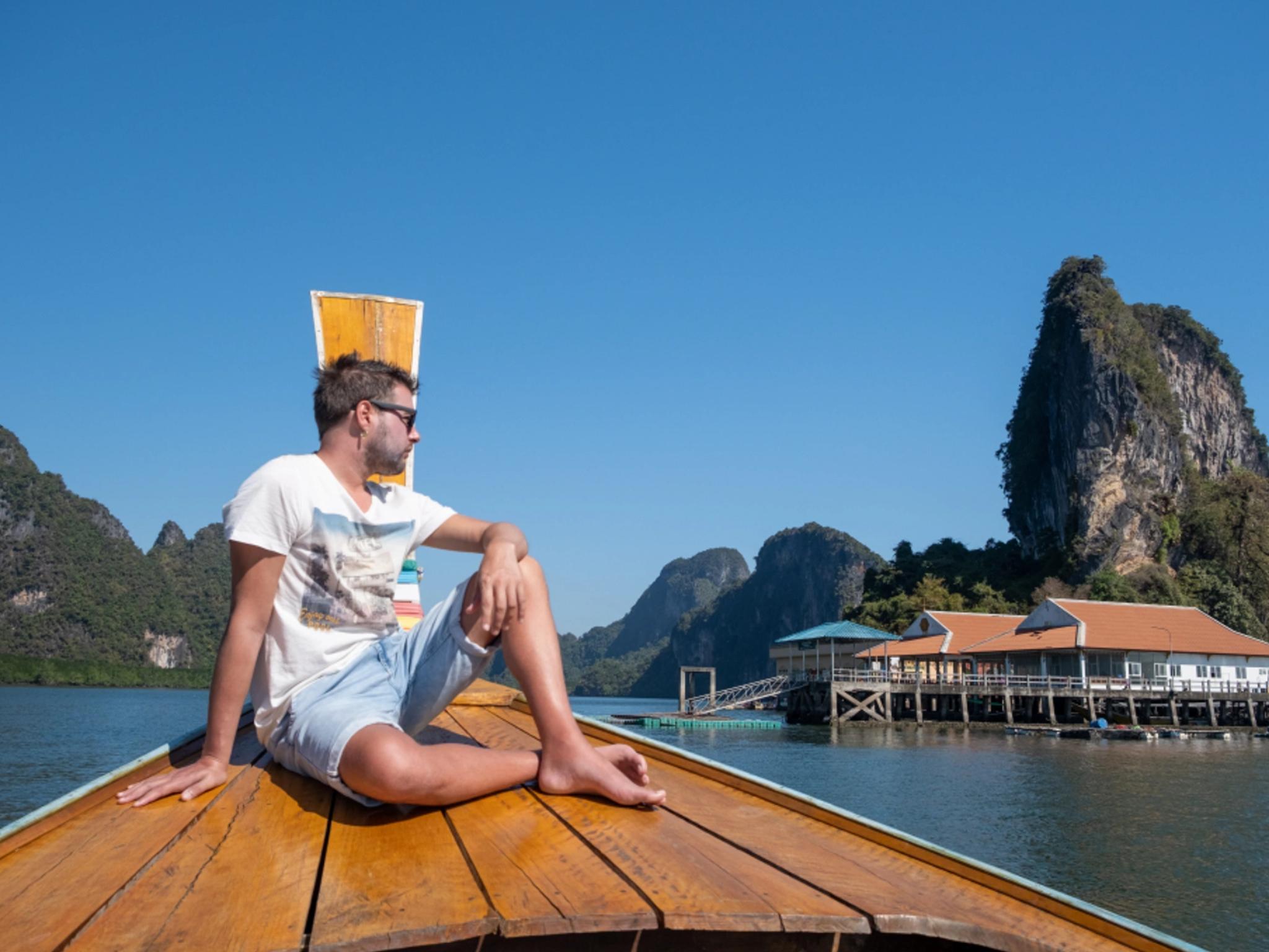 Krabi to James Bond Island & Phang Nga Bay by Longtail Boat