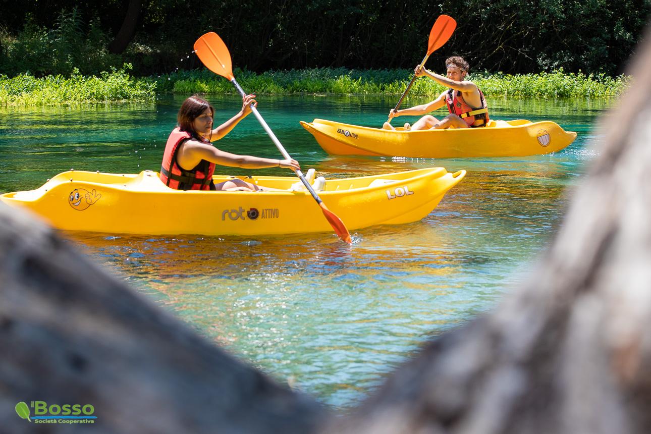 Tirino River Kayak Adventure