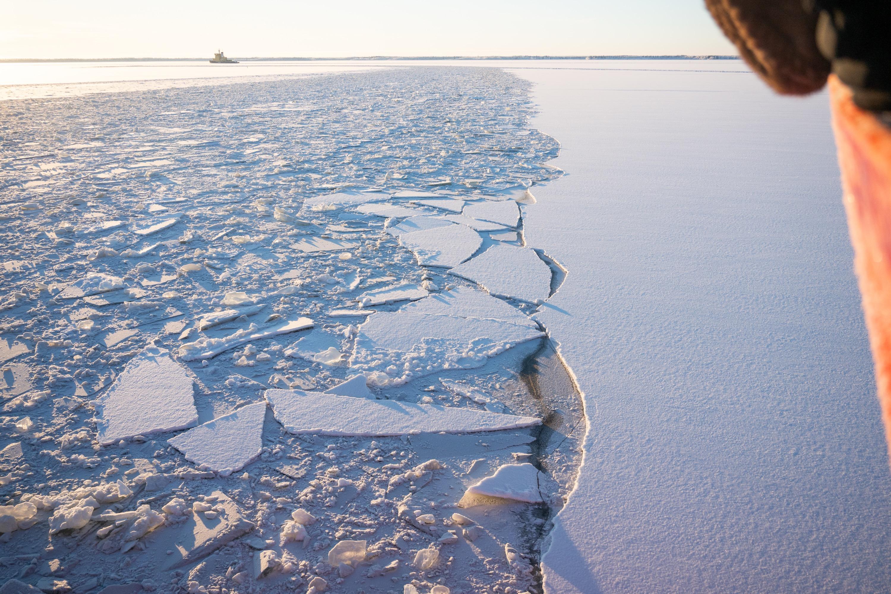 Arctic Icebreaker Cruise: Float & Walk on Frozen Sea