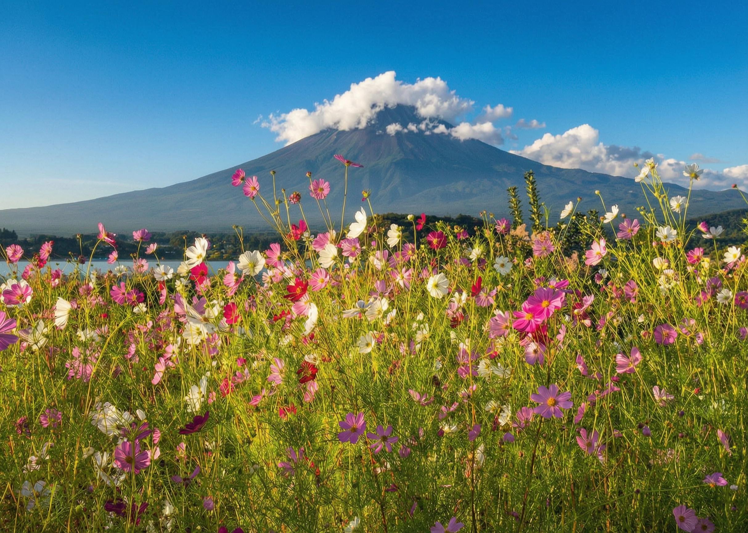 Mt. Fuji Day Tour: Lake Kawaguchi, Oshino Hakkai & Chureito Pagoda from Tokyo