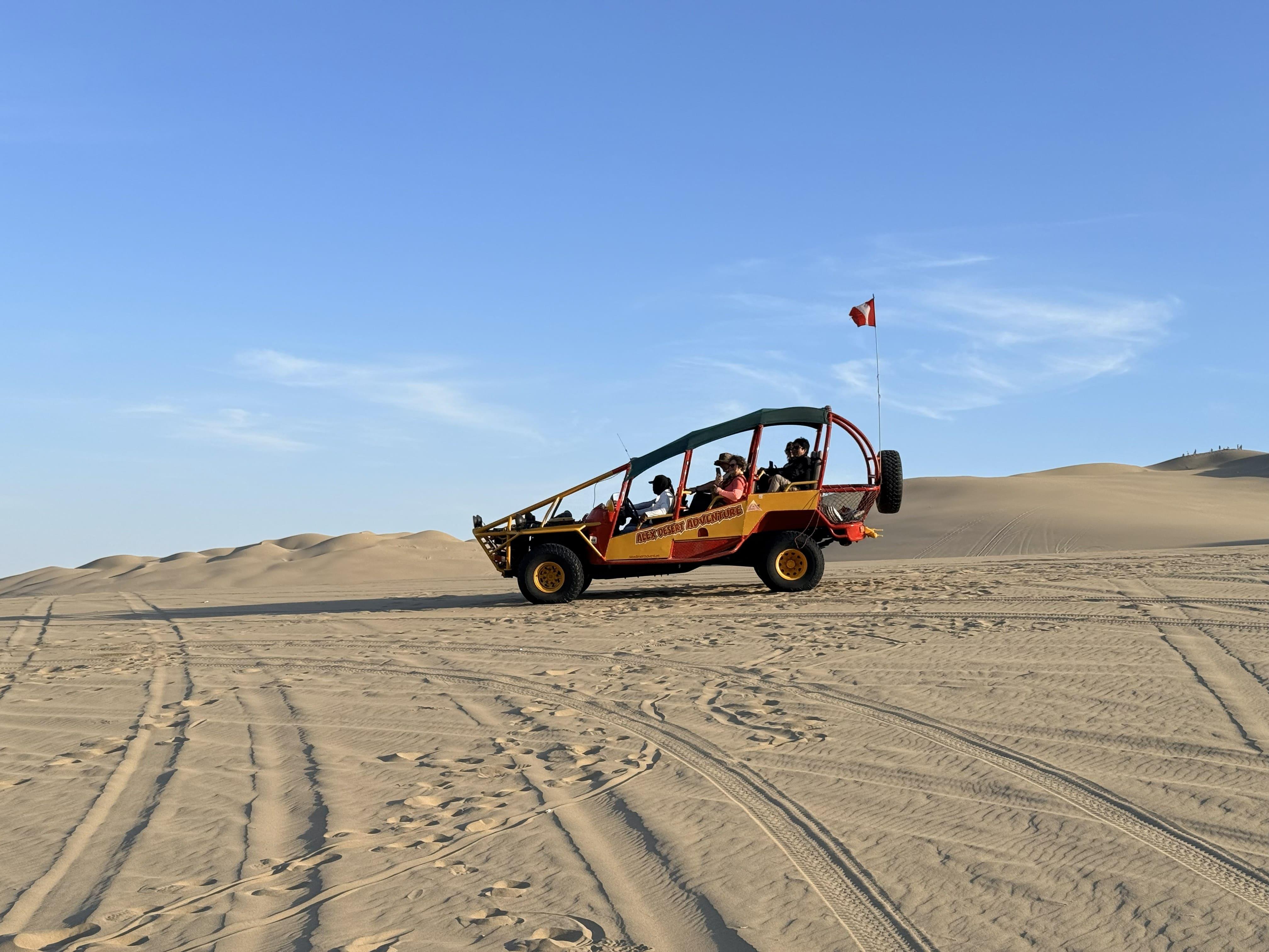 Huacachina Desert Adventure & Pisco Tasting from Lima
