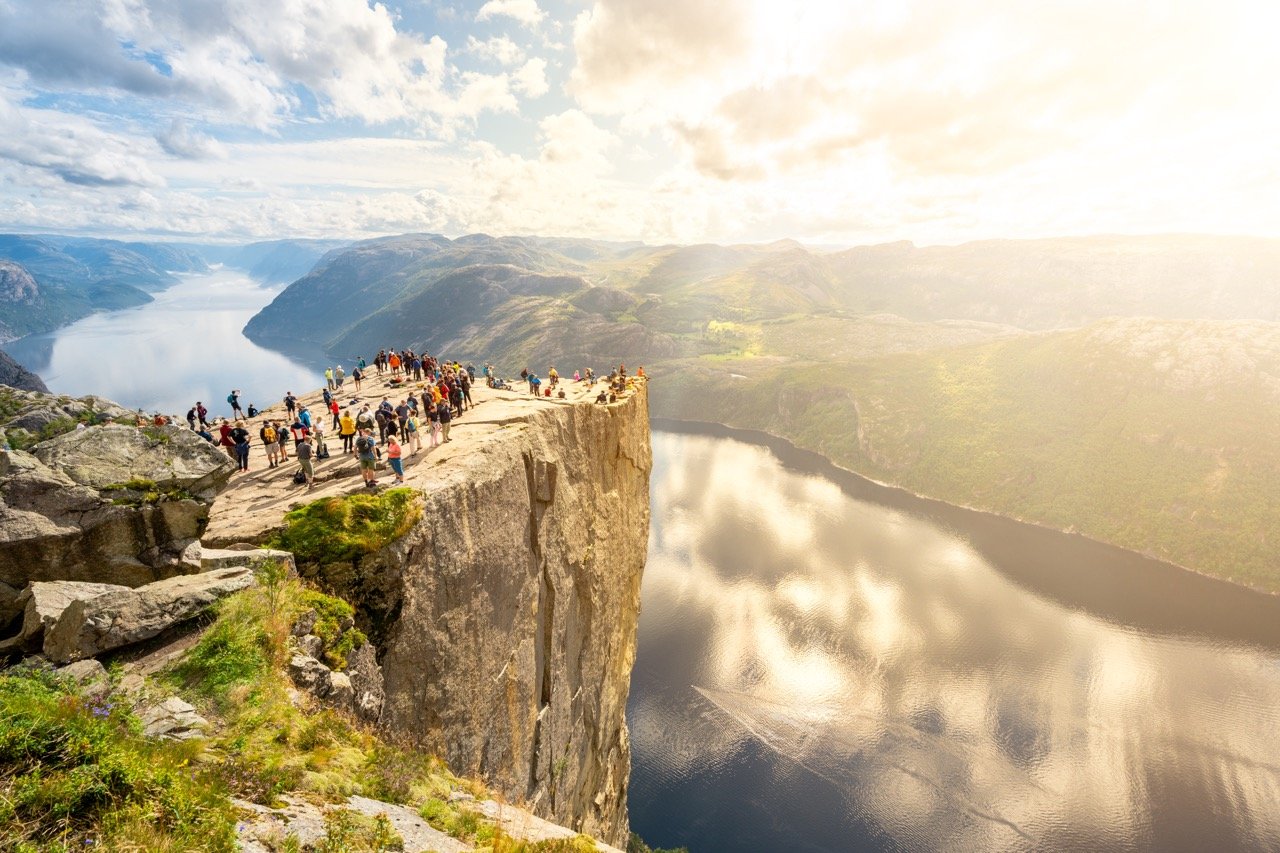 Guided Pulpit Rock Hike with Hotel Transfer from Stavanger