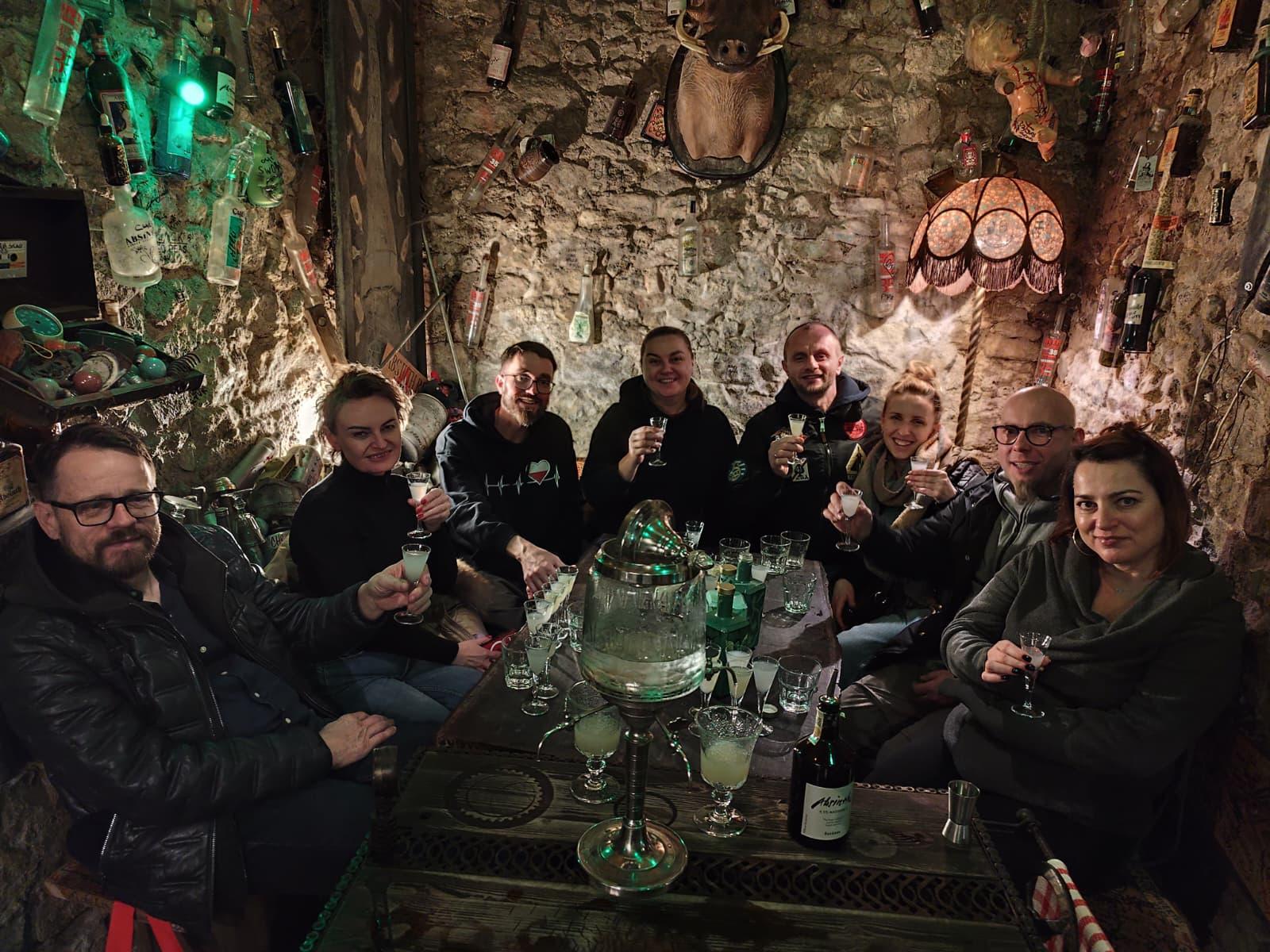 Prague Historic Absinthe Cellar Tasting