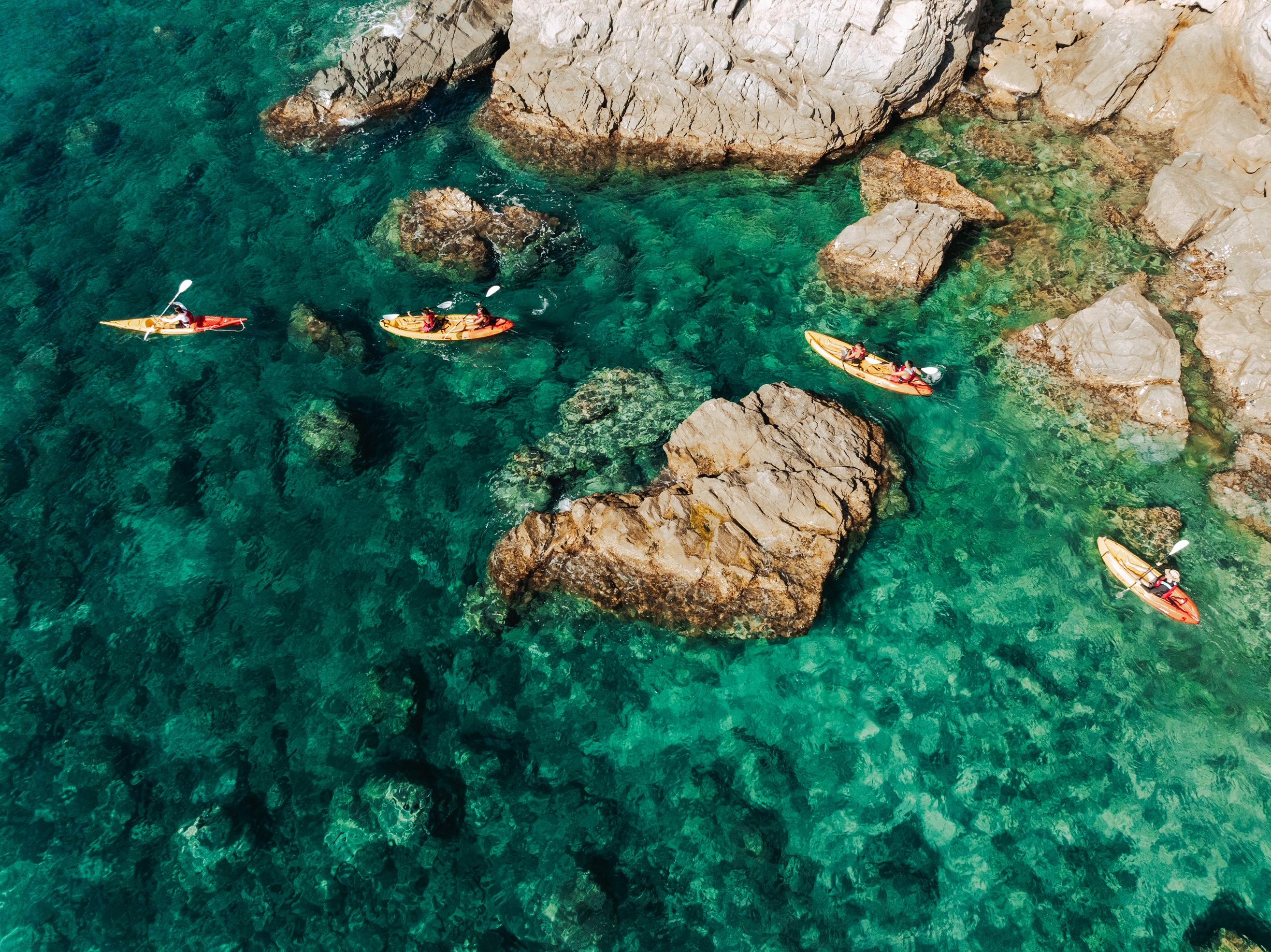 Costa Brava Kayak & Paddleboard Adventure from Cala Llevadó