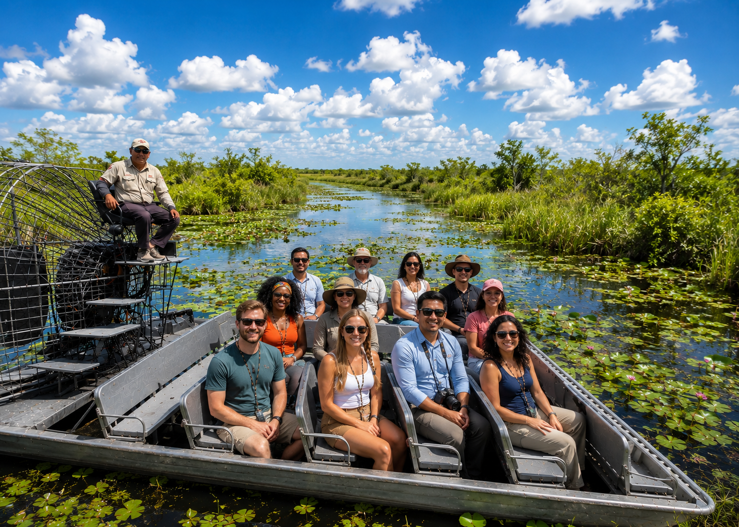 Everglades Small-Group Expedition: Airboat & Gator Show from Miami