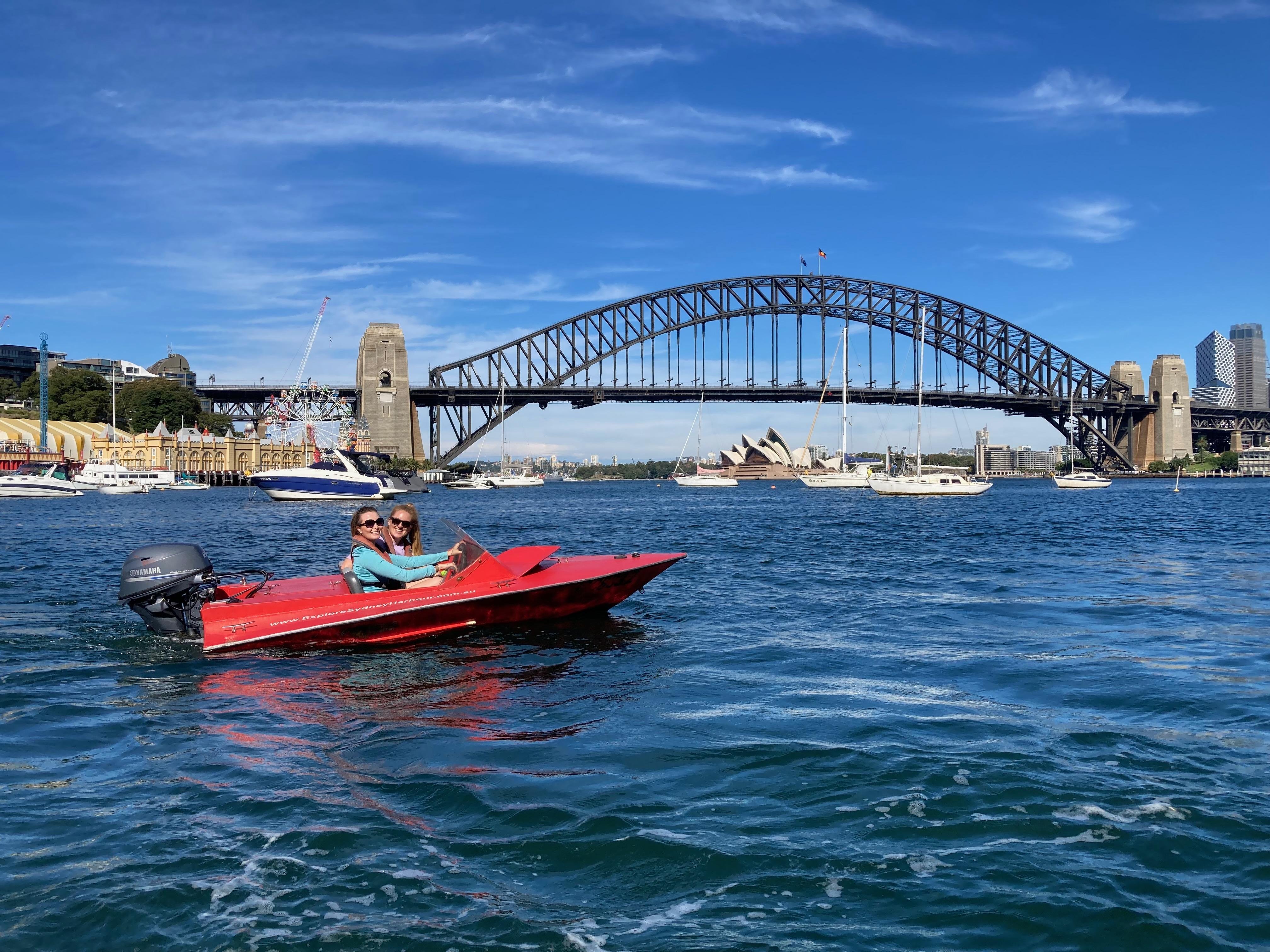 Self-Drive Speedboat Tour of Sydney Harbour
