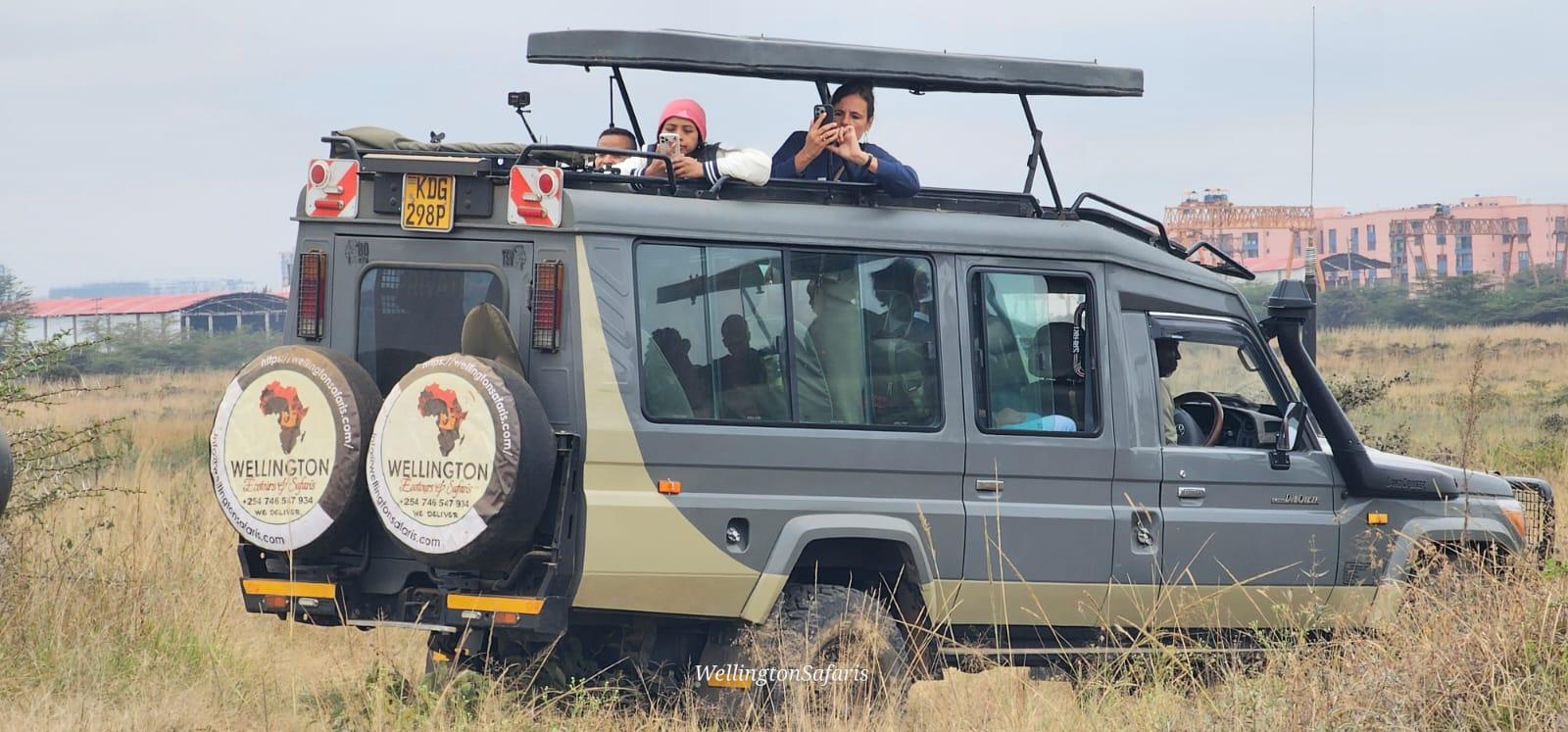 Nairobi National Park Safari in Open-Roof 4x4