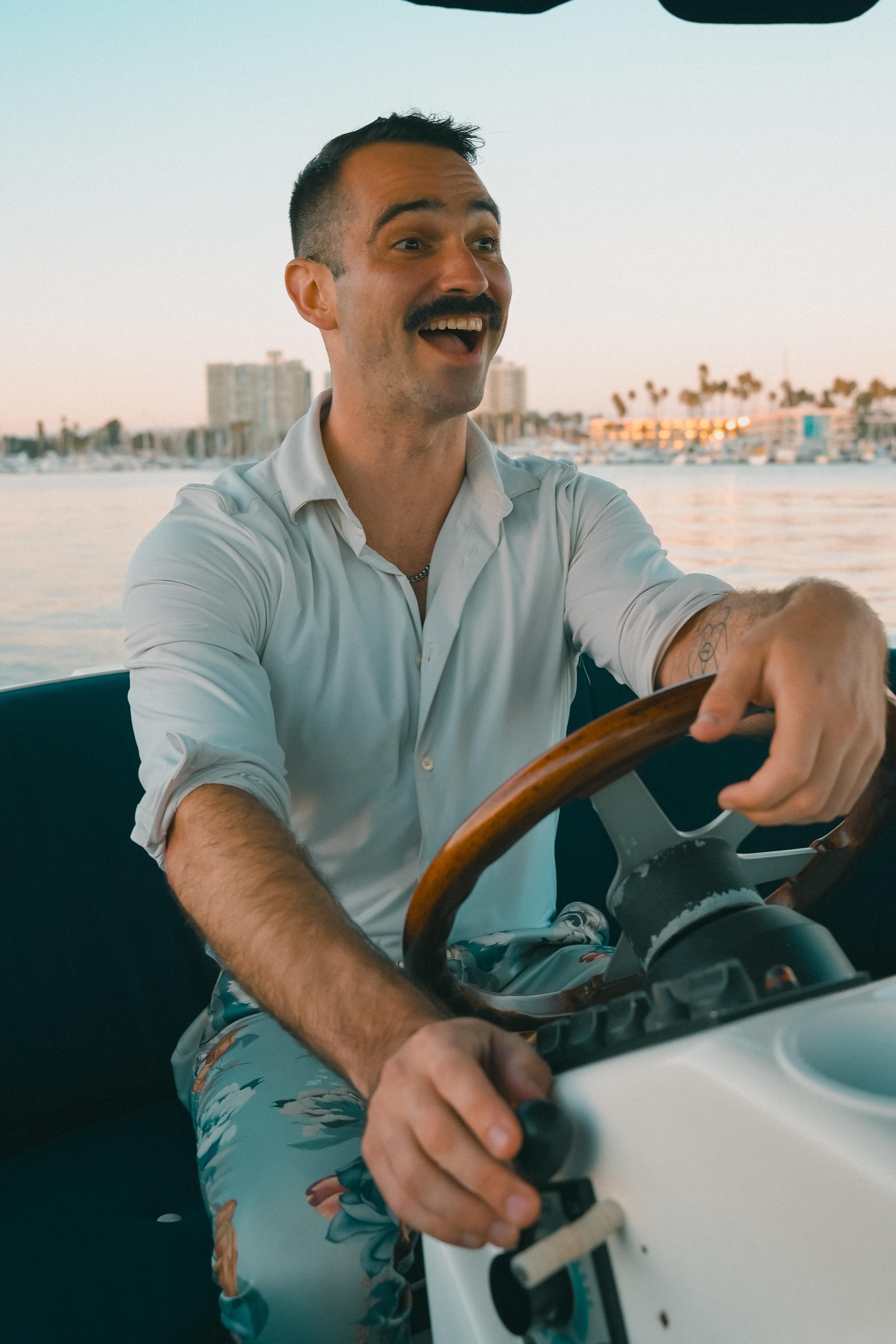 Private Marina del Rey Electric Boat Cruise with Aperol Spritz & Quiche