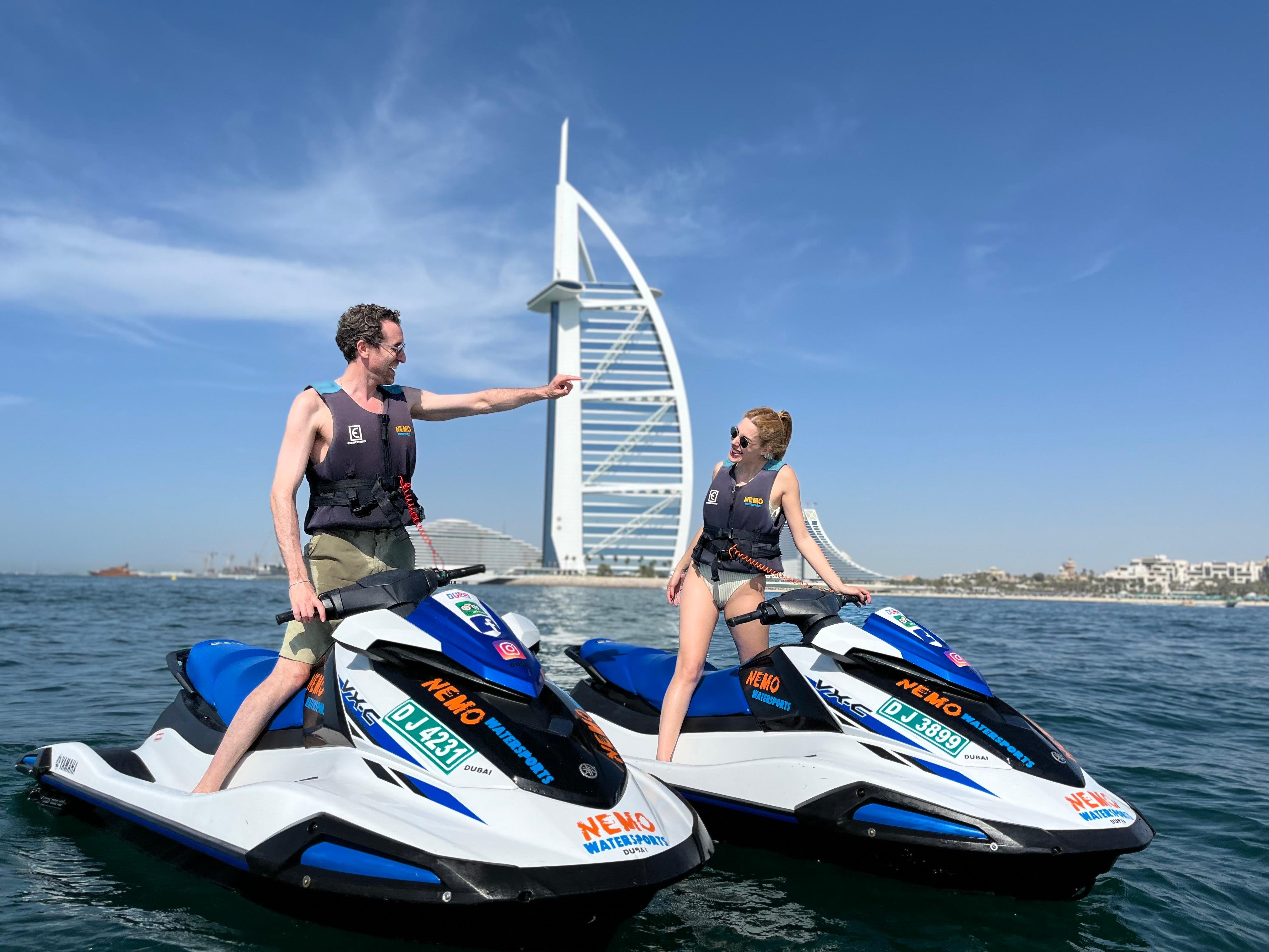 Dubai Jet Ski Adventure: Burj Al Arab & Skyline Views
