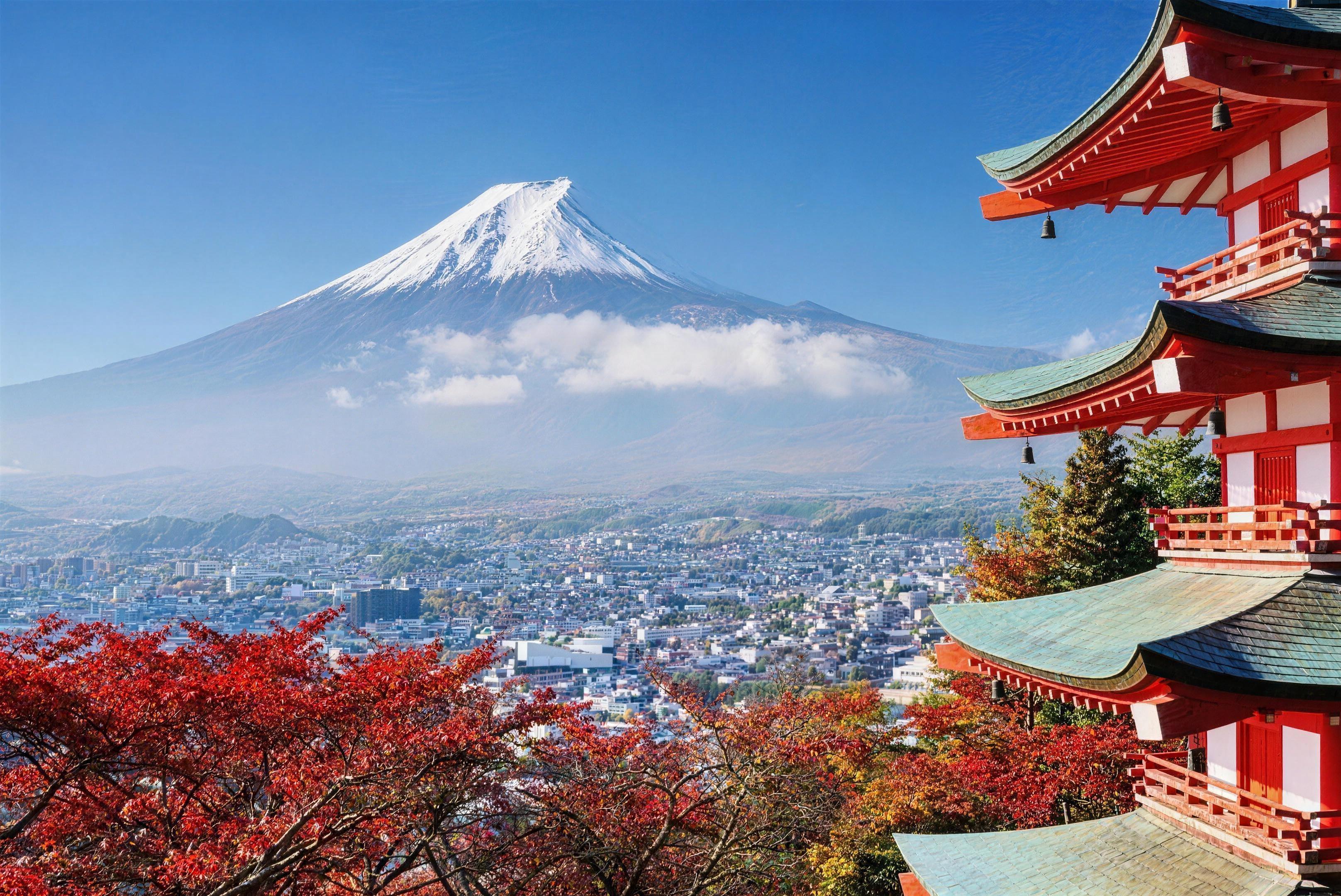Mt Fuji, Chureito Pagoda & Lake Kawaguchi Full-Day Tour from Tokyo