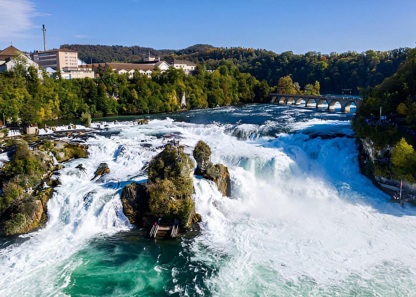 Rhine Falls & Schaffhausen Medieval Town Half-Day Train Trip