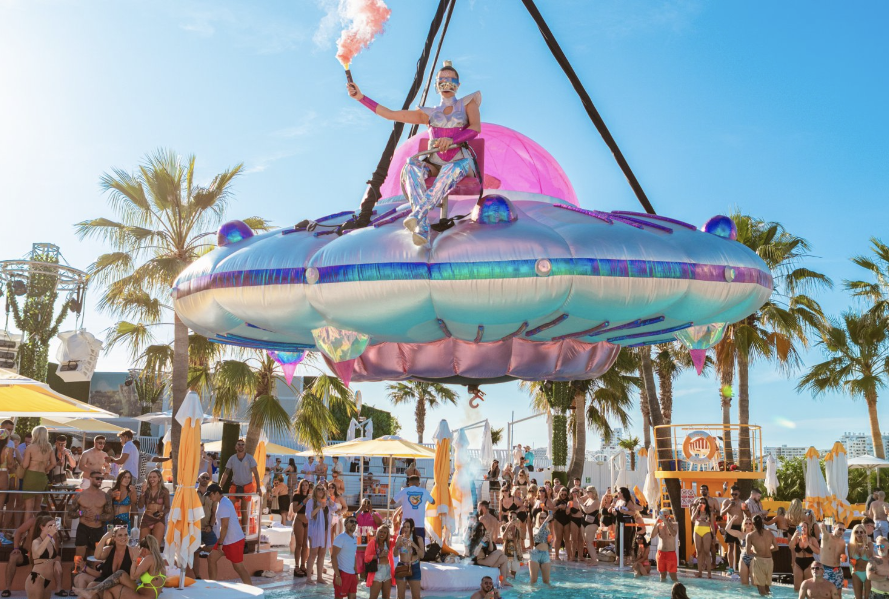 Ibiza All-Day Party Experience: Pool Club & Superclub Entry