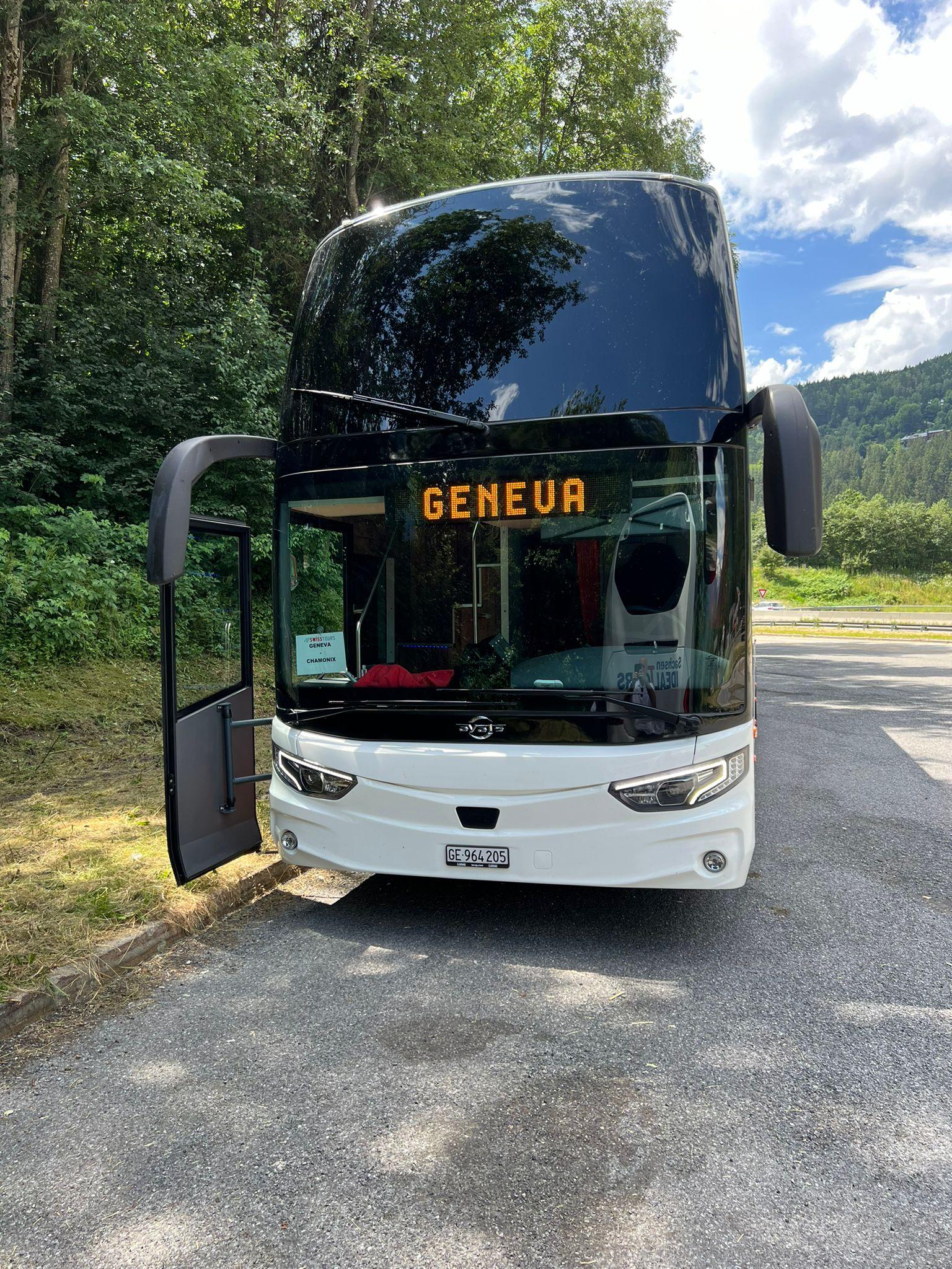 Geneva to Chamonix Direct Bus Transfer
