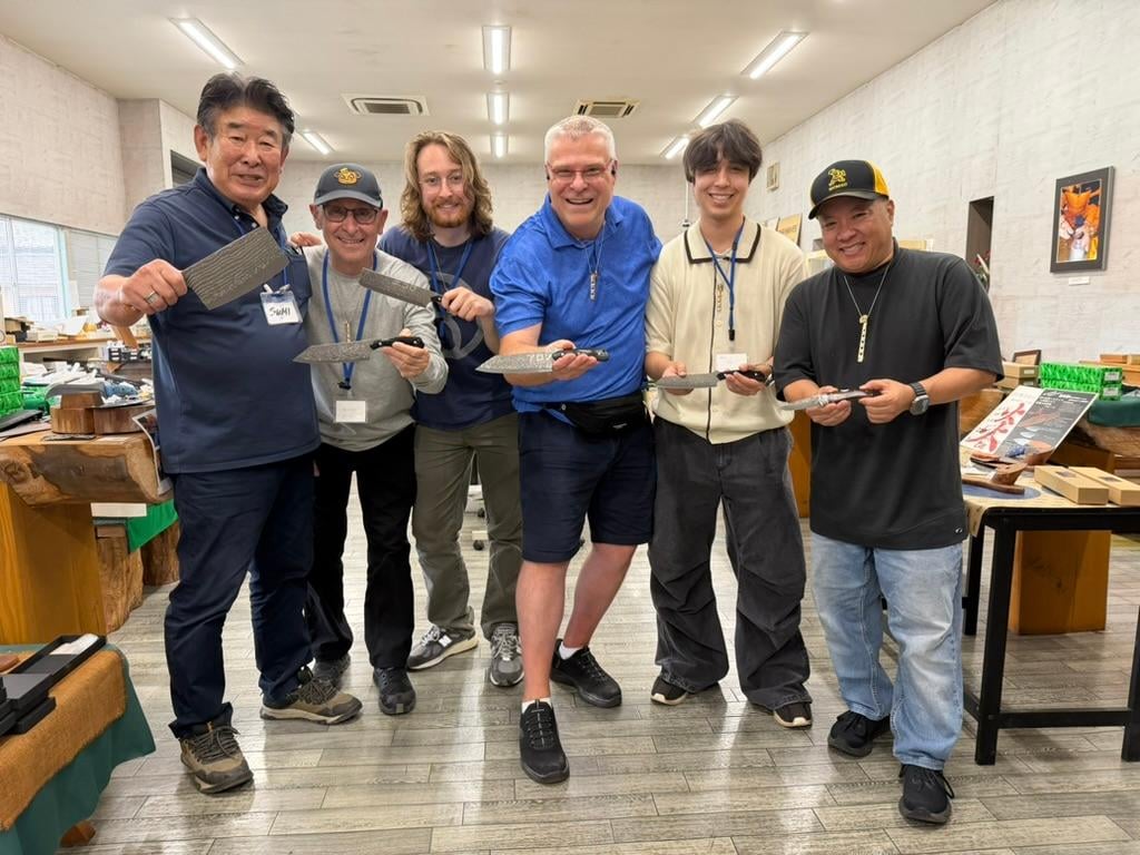Seki: Create Your Own Hand-Designed Damascus Japanese Knife