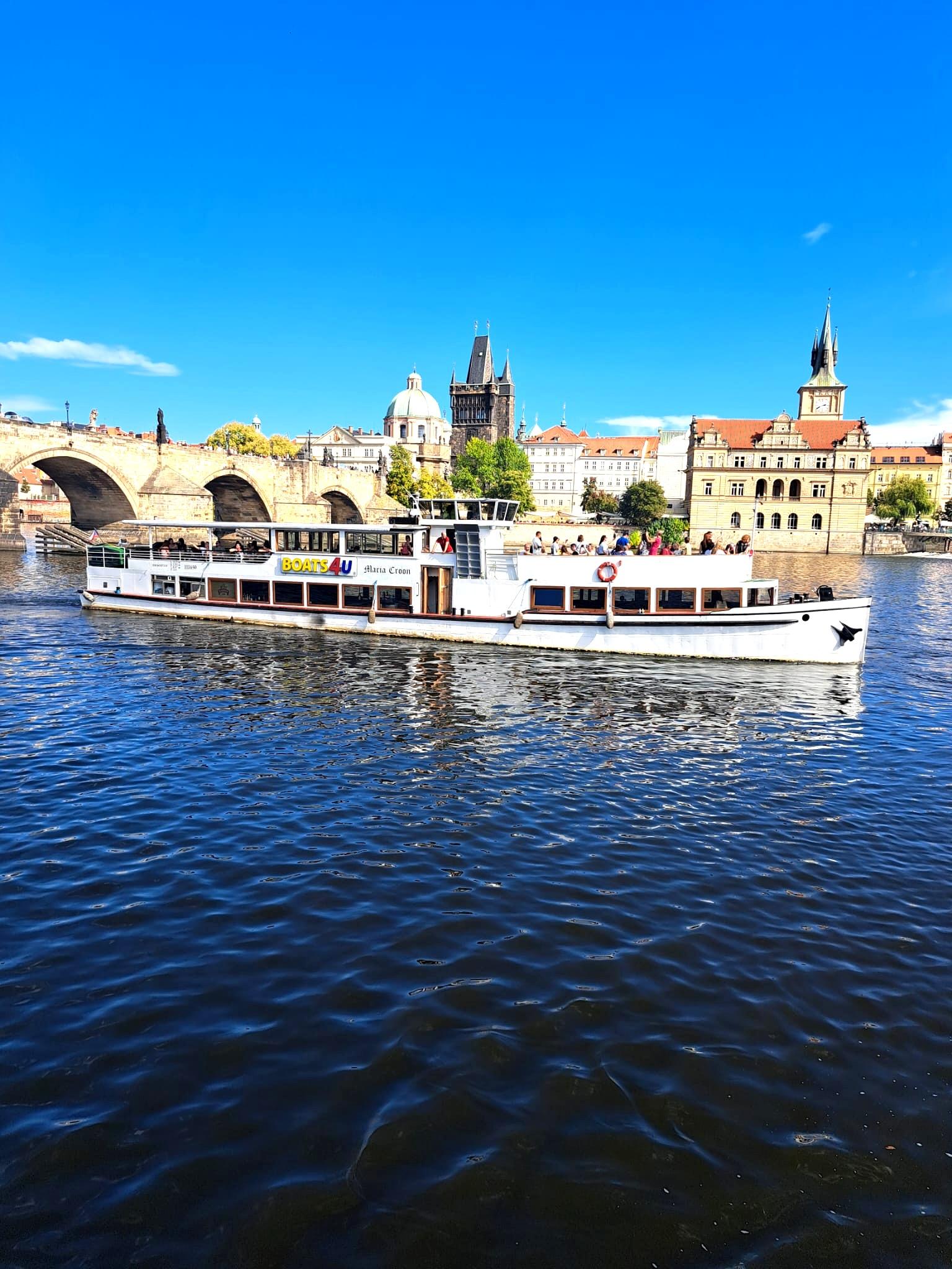 Historic Vltava River Cruise with Buffet Lunch
