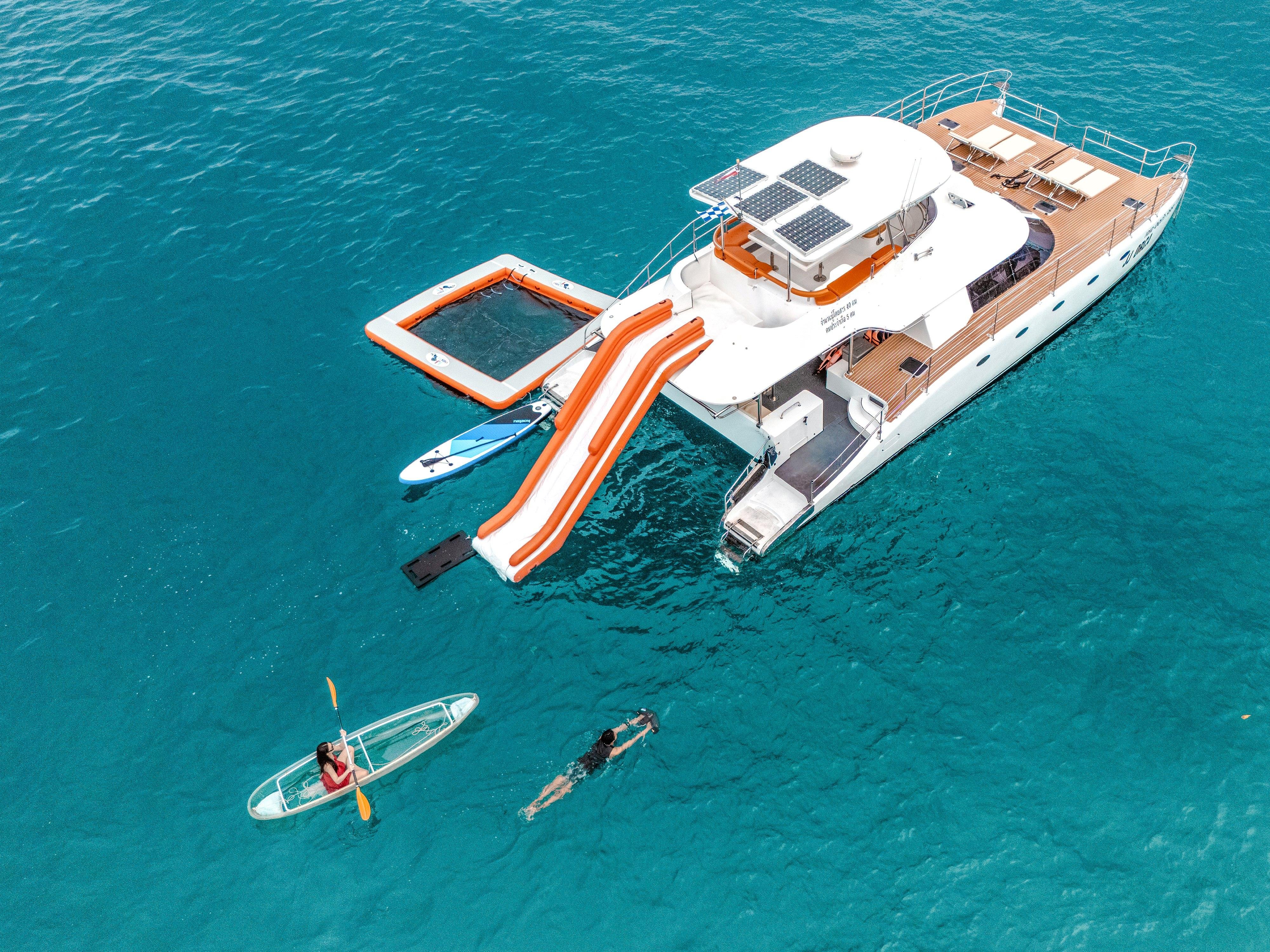 Coral Island Yacht Cruise & Sunset Dinner
