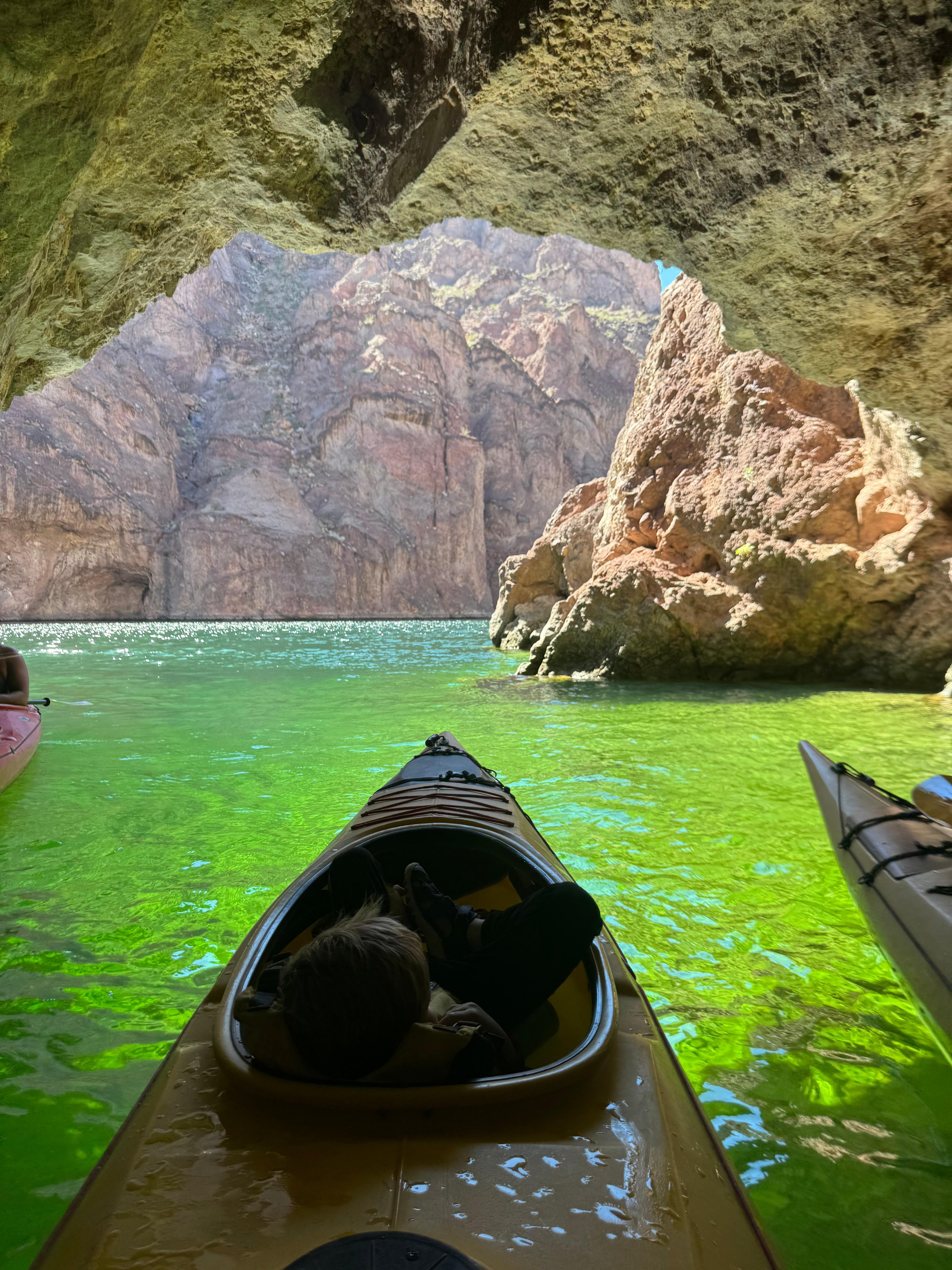 Hoover Dam & Emerald Cave Kayak Adventure from Las Vegas