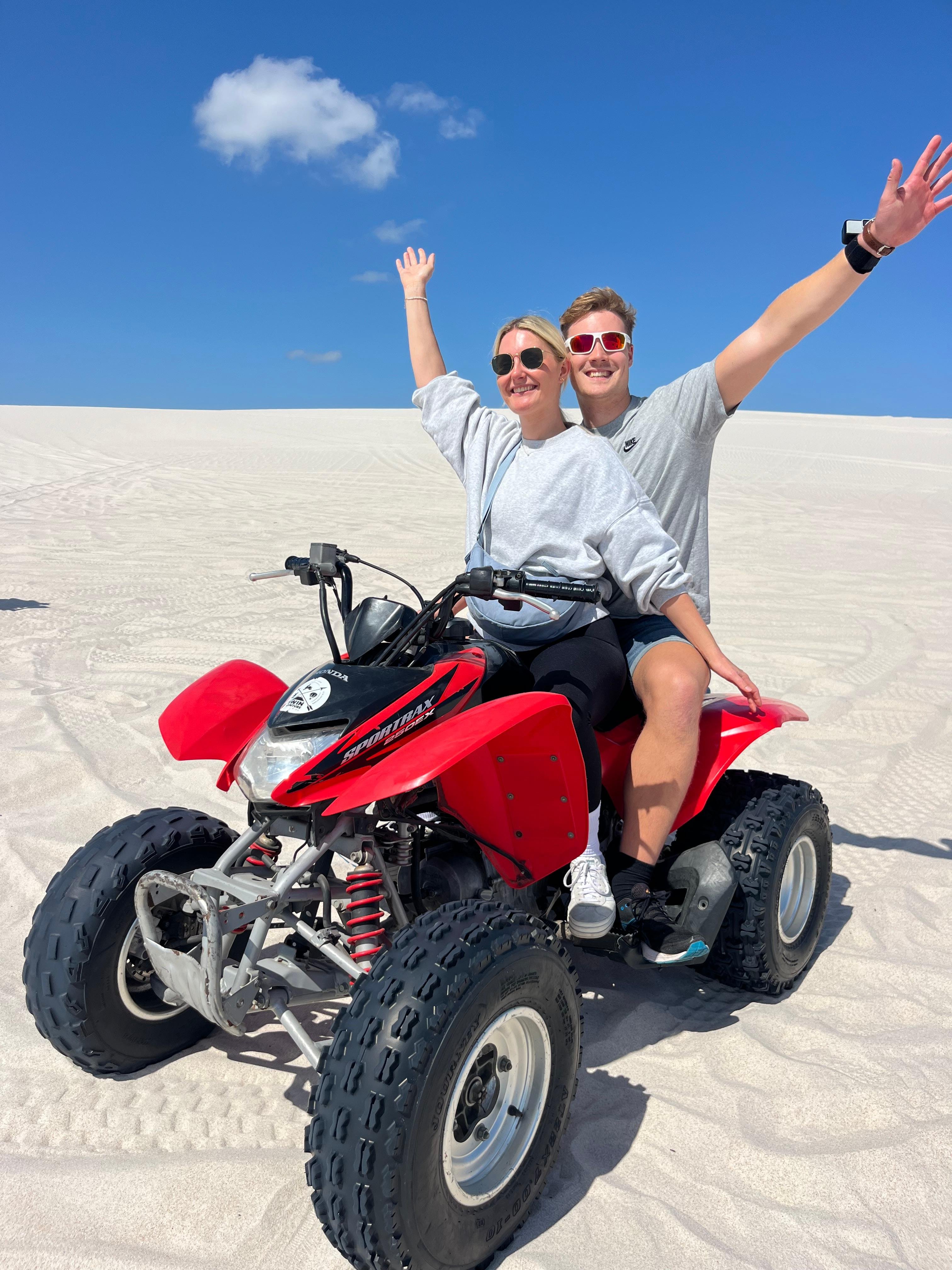 Atlantis Dunes Quad Biking & Sandboarding Adventure