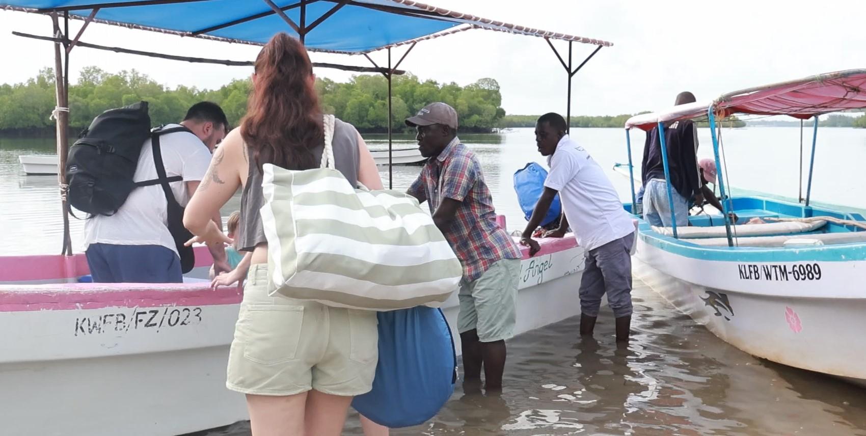 Funzi Island Discovery with River Safari & Beach Lunch